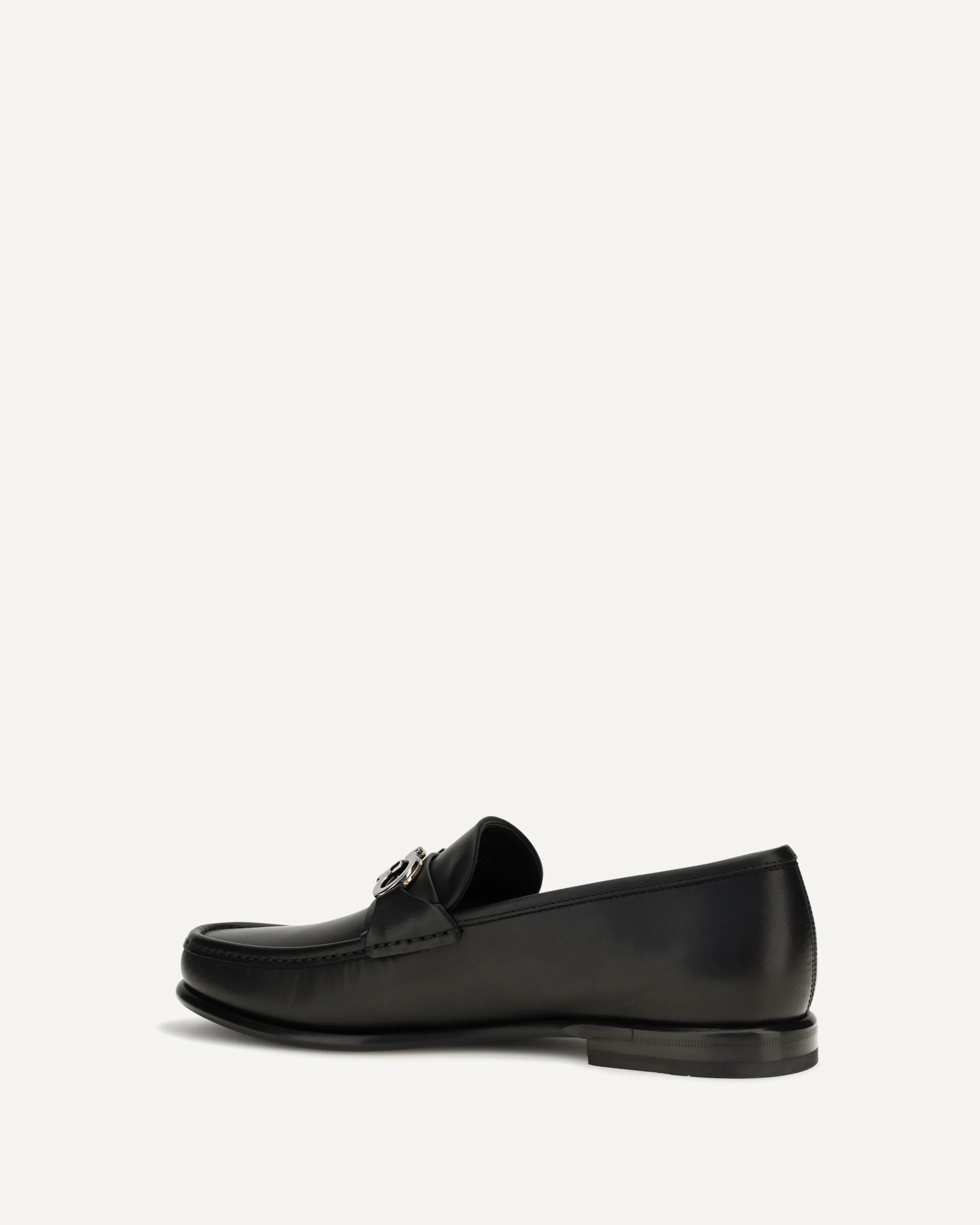 Gancini ornament Loafers - BLACK | Cheap Luxury Handbags Store,