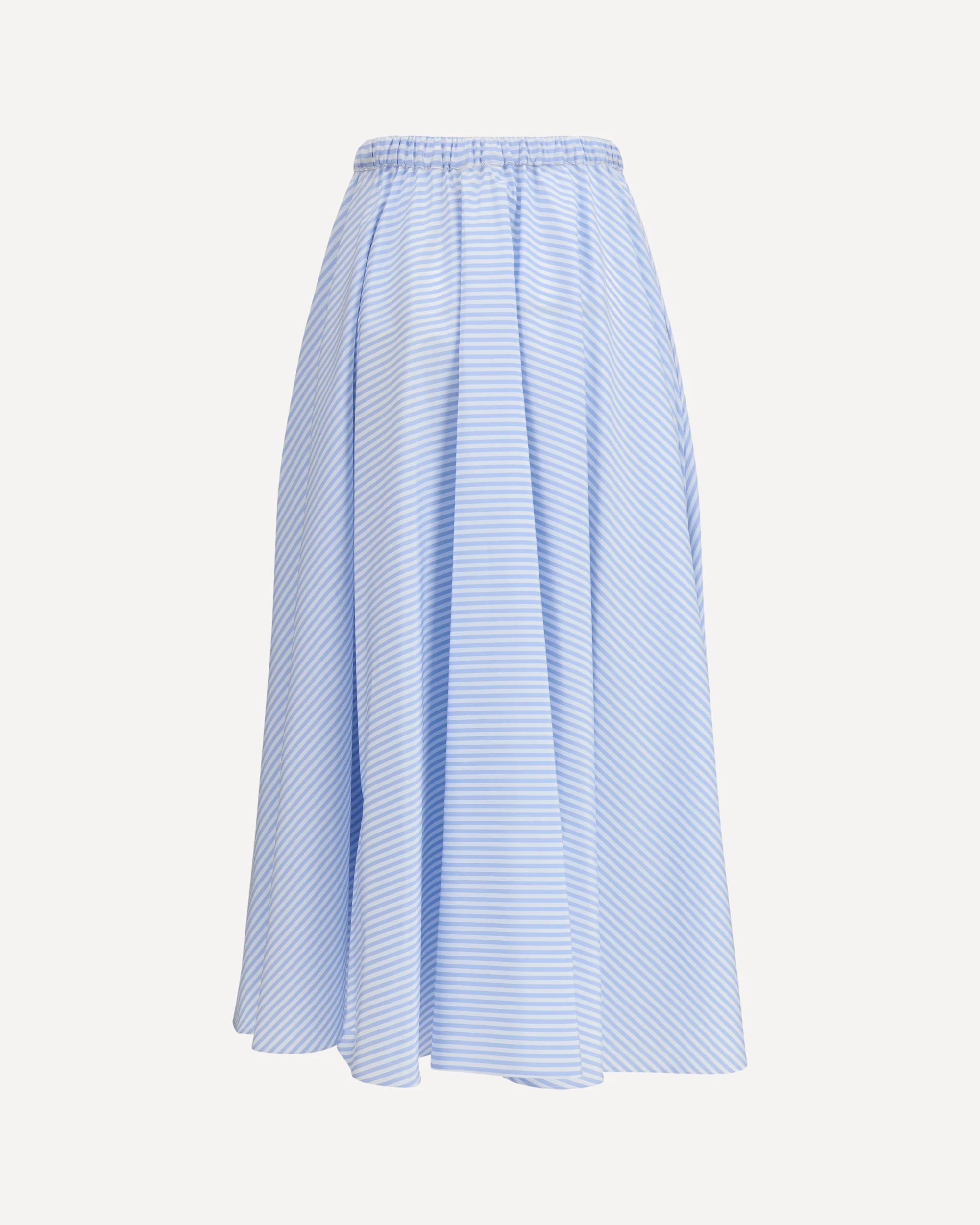 Striped long Skirt Locorotondo - LIGHT BLUE | Cheap Luxury Handbags Store,