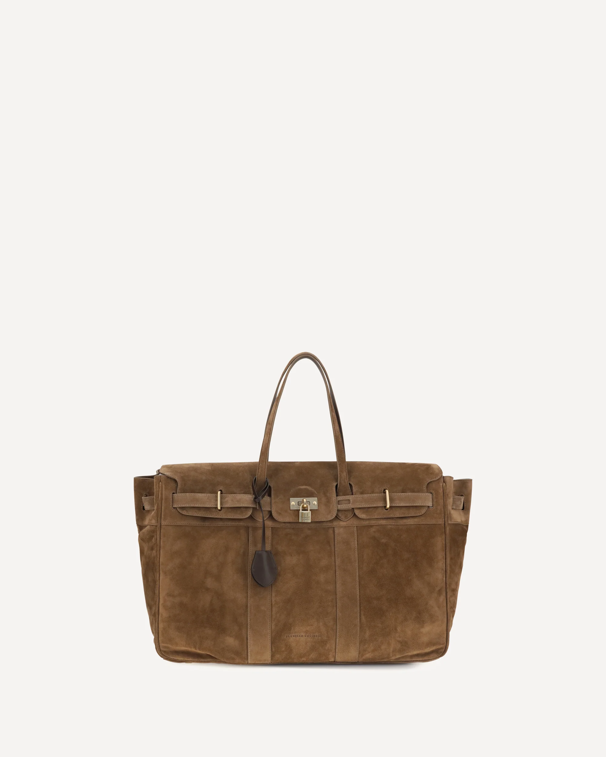 Explorer suede Travel Bag - BROWN | Cheap Luxury Handbags Store,