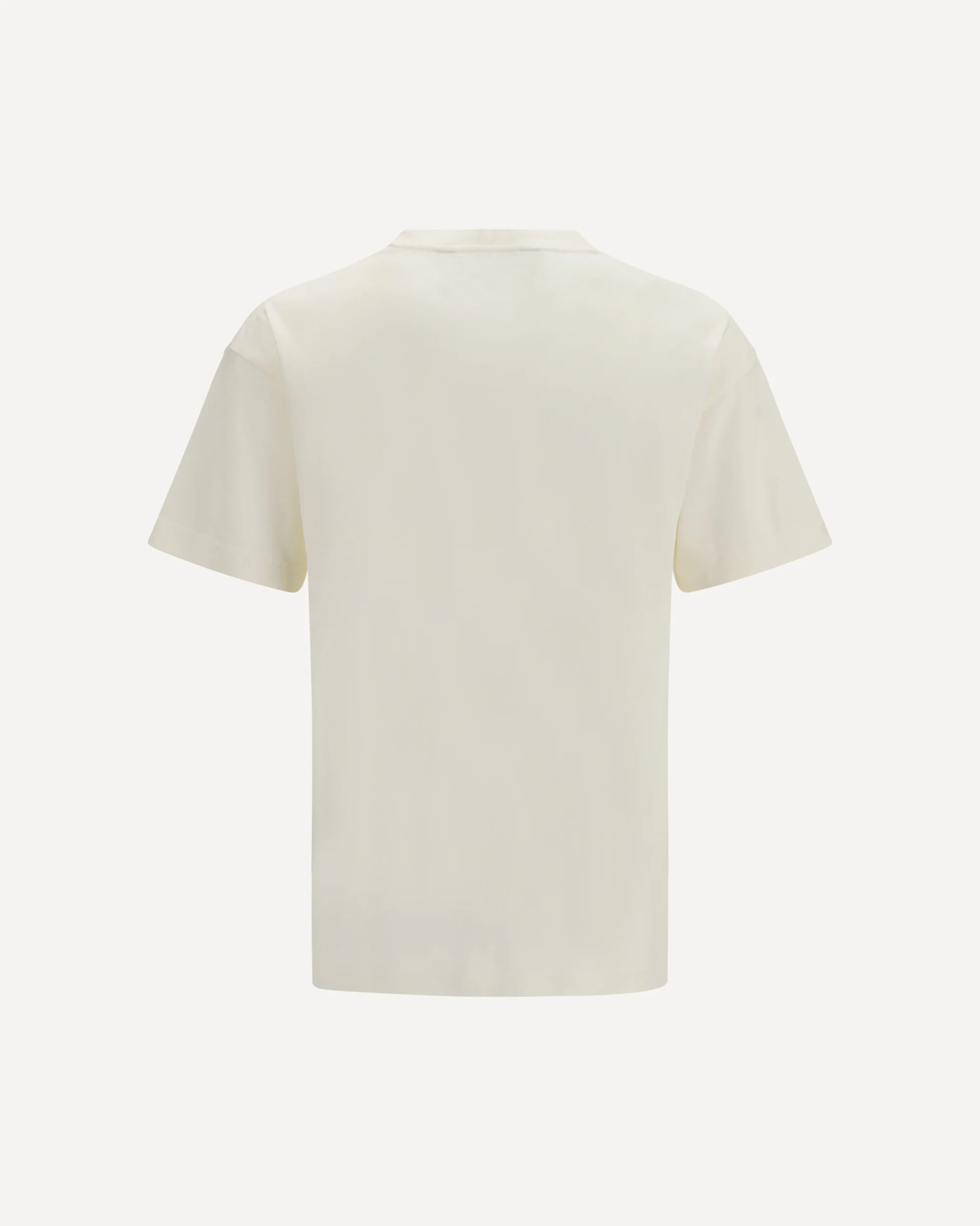 Logo crewneck T-shirt - CREAM | Cheap Luxury Handbags Store,