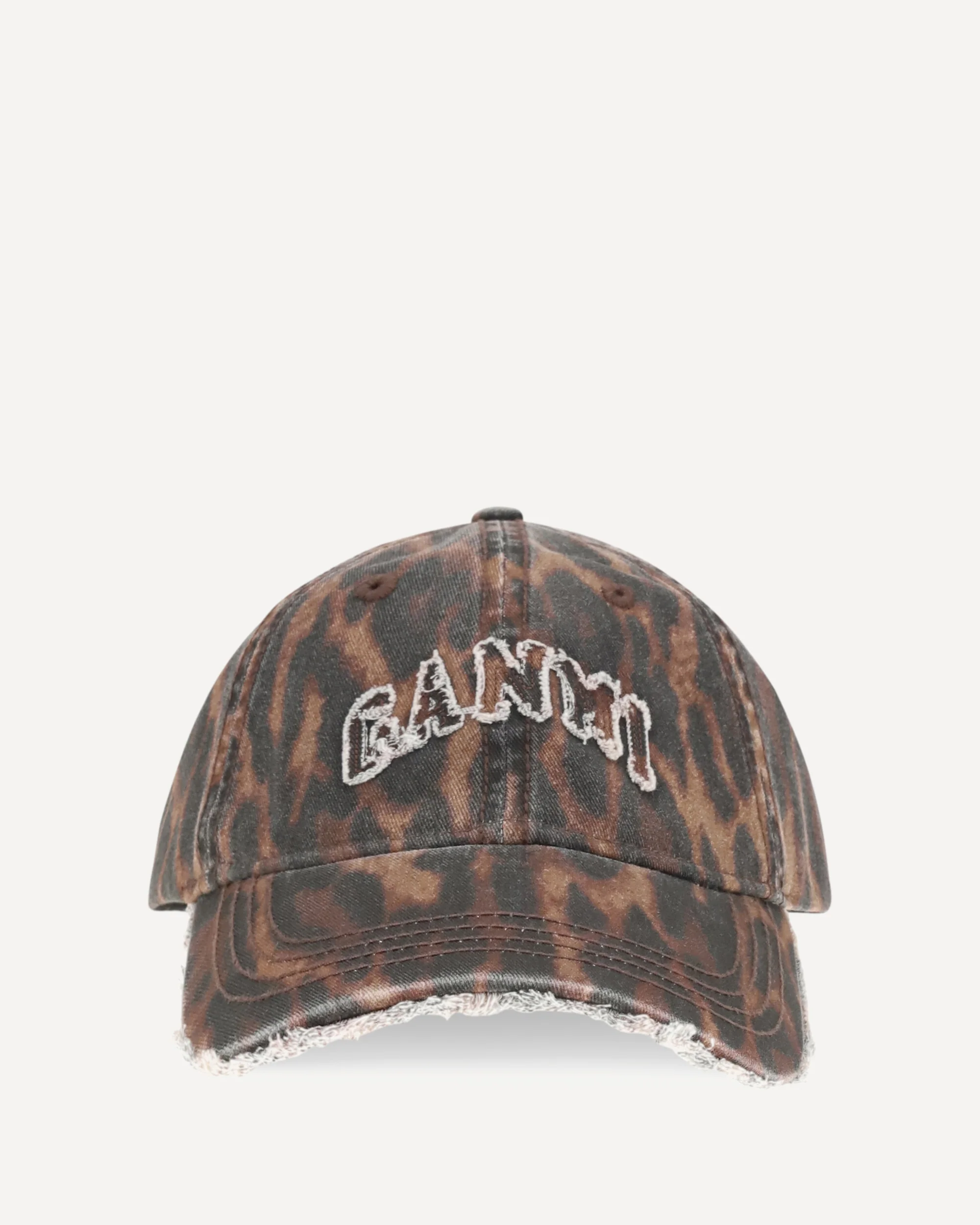 Ocelot leopard Cap - BROWN | Cheap Luxury Handbags Store,