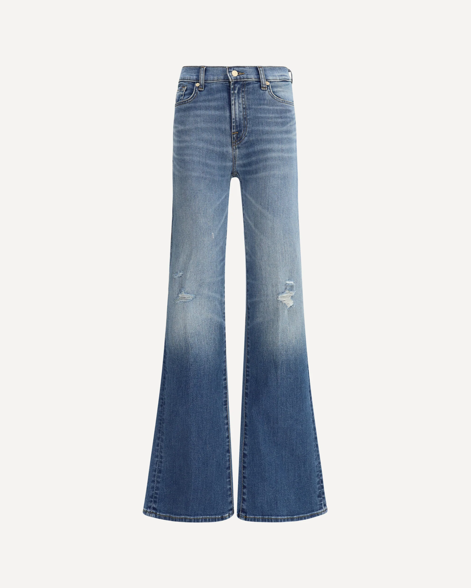 Bootcut Mimosa Jeans - BLUE | Cheap Luxury Handbags Store,