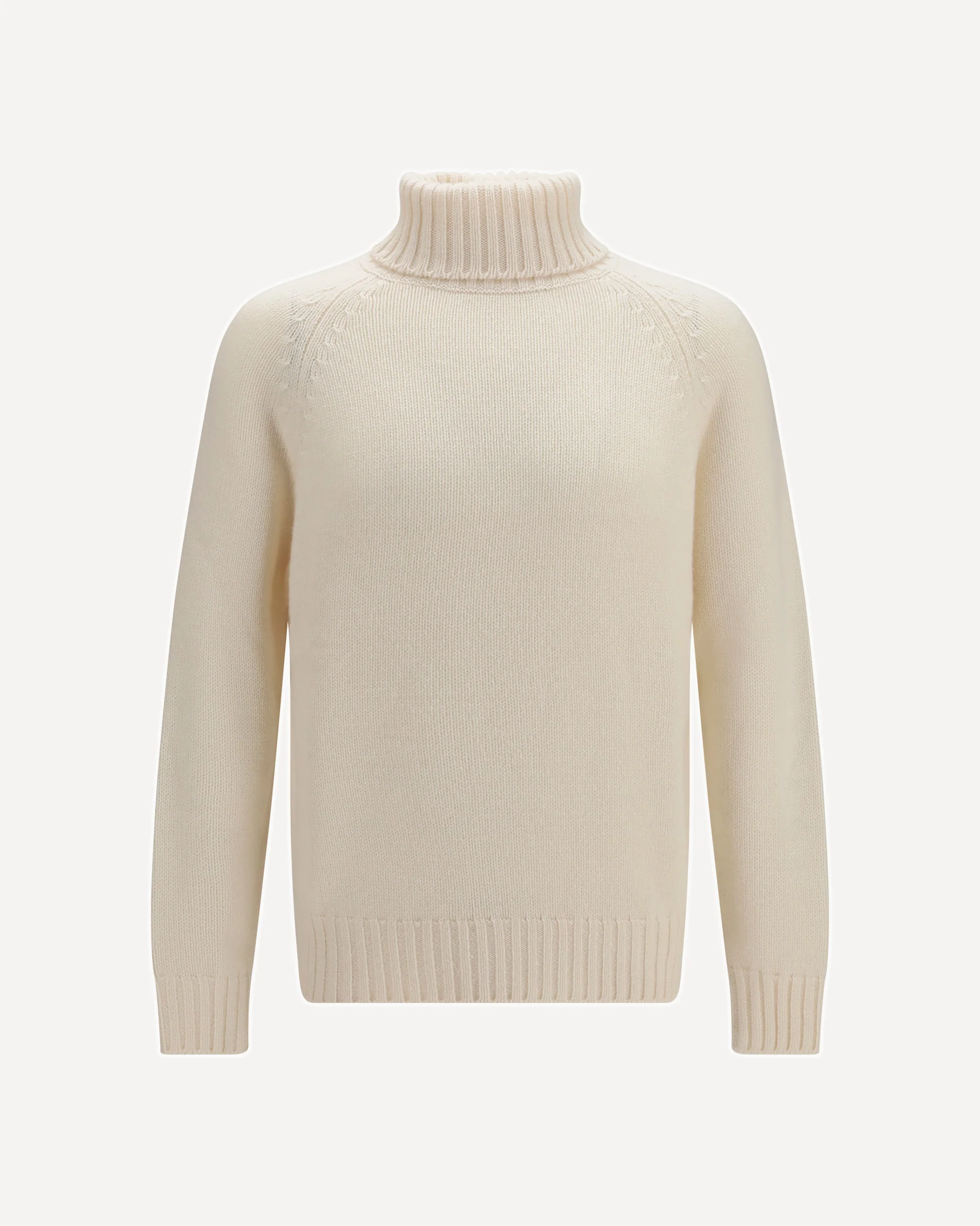 Milano cashmere turtleneck Sweater - WHITE | Cheap Luxury Handbags Store,
