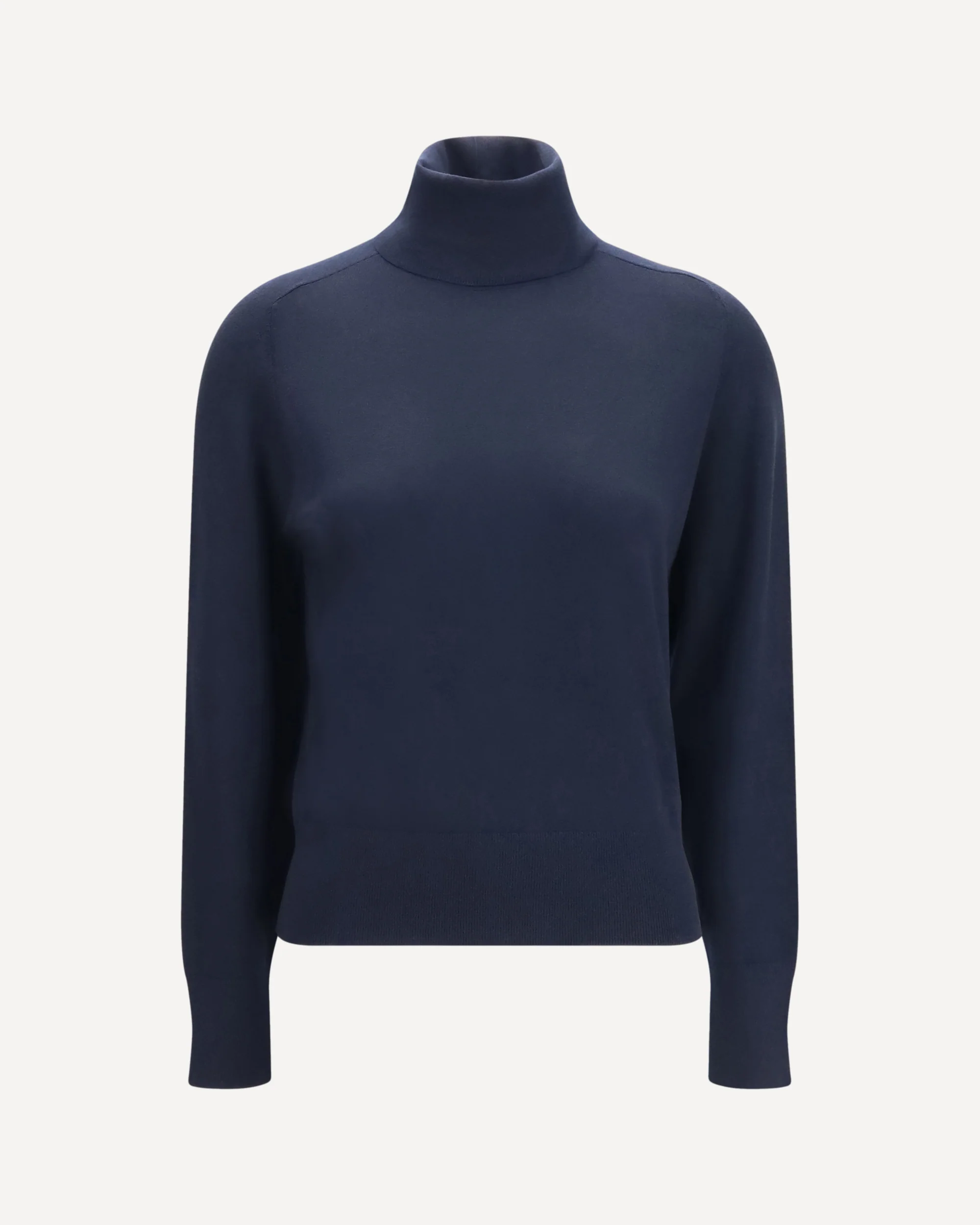 Piuma cashmere turtleneck Sweater - BLUE | Cheap Luxury Handbags Store,