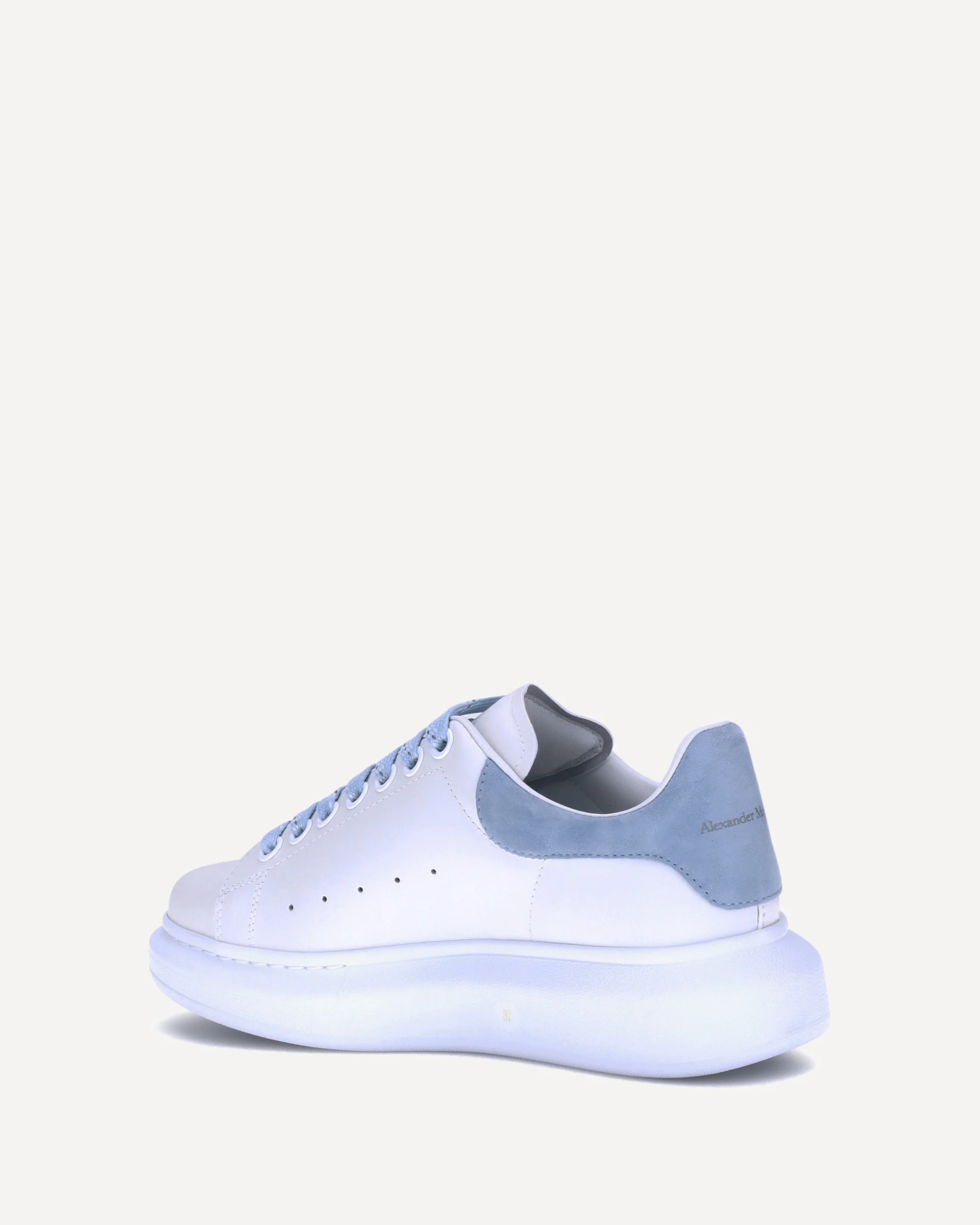 Leather Sneakers - LIGHT BLUE | Cheap Luxury Handbags Store,