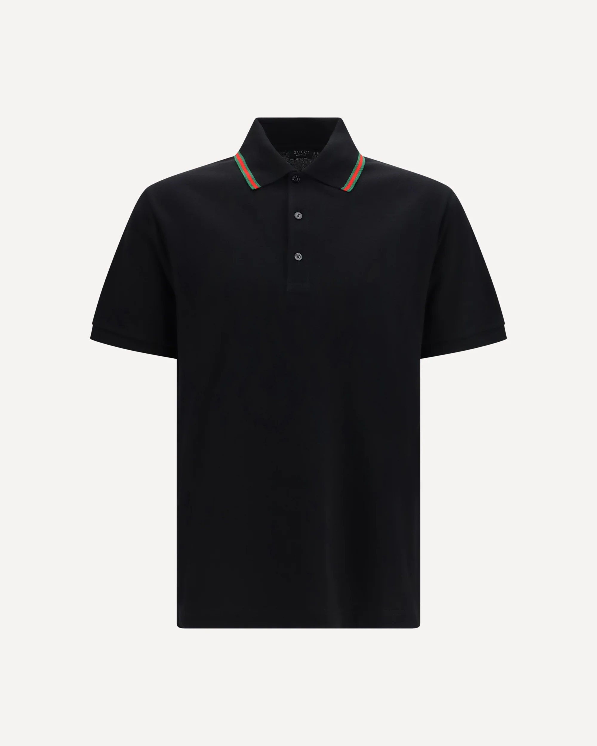 Cotton piqué jersey Polo Shirt - BLACK | Cheap Luxury Handbags Store,