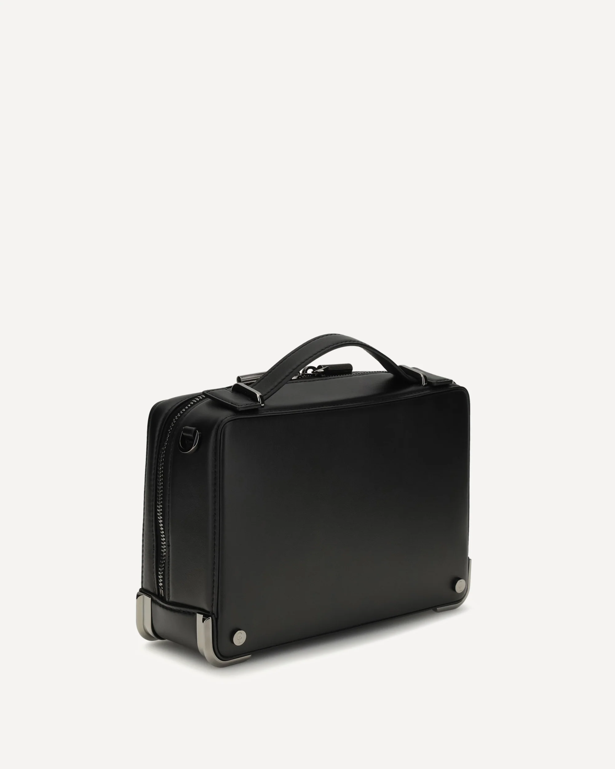 Small Tactical leather Handbag - BLACK | Cheap Luxury Handbags Store,