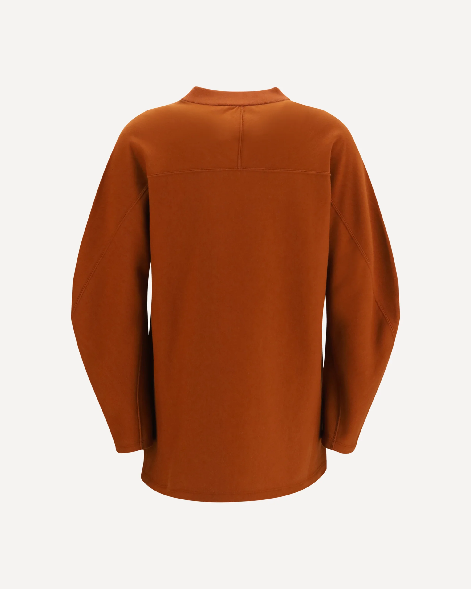 Balloon-sleeve Top - BROWN | Cheap Luxury Handbags Store,