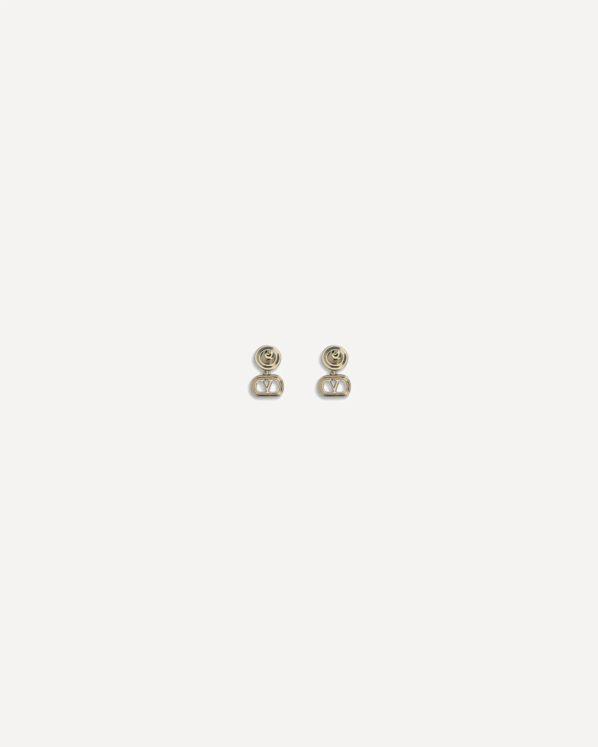 Ovalette Earrings in metal and Swarovski® crystals - GOLD | Cheap Luxury Handbags Store,