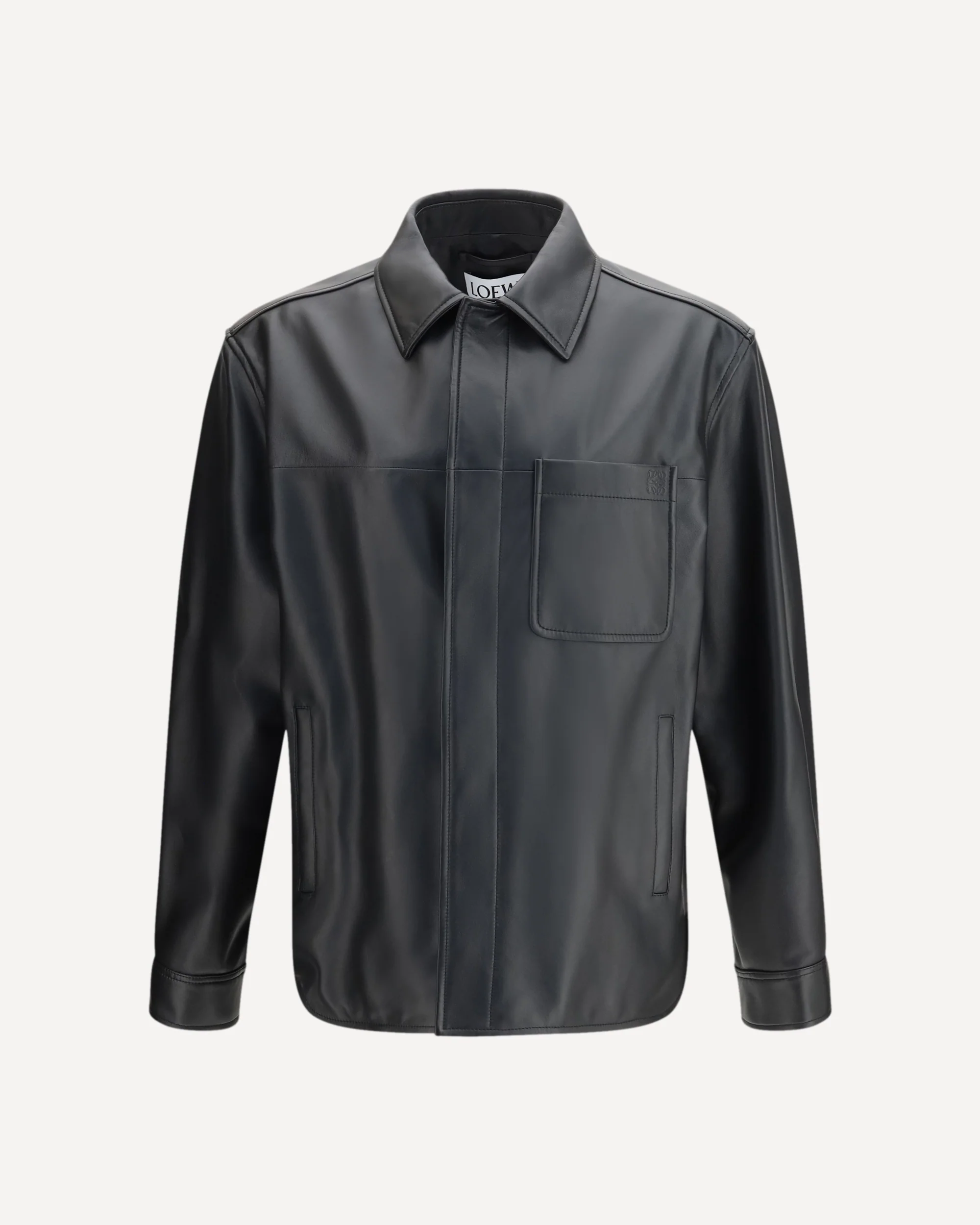 Leather Jacket - BLACK | Cheap Luxury Handbags Store,