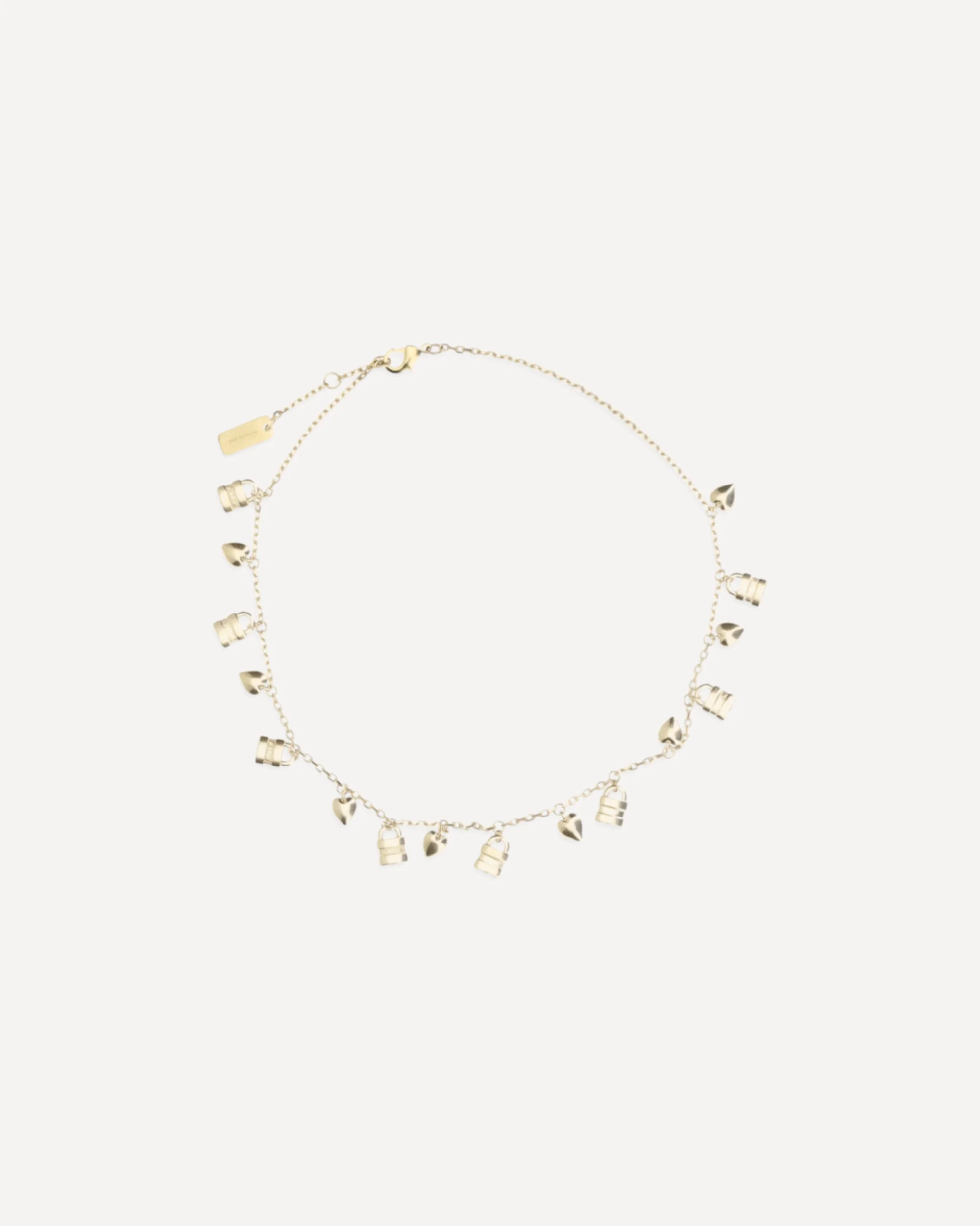 Mini Paddington Necklace - GOLD | Cheap Luxury Handbags Store,