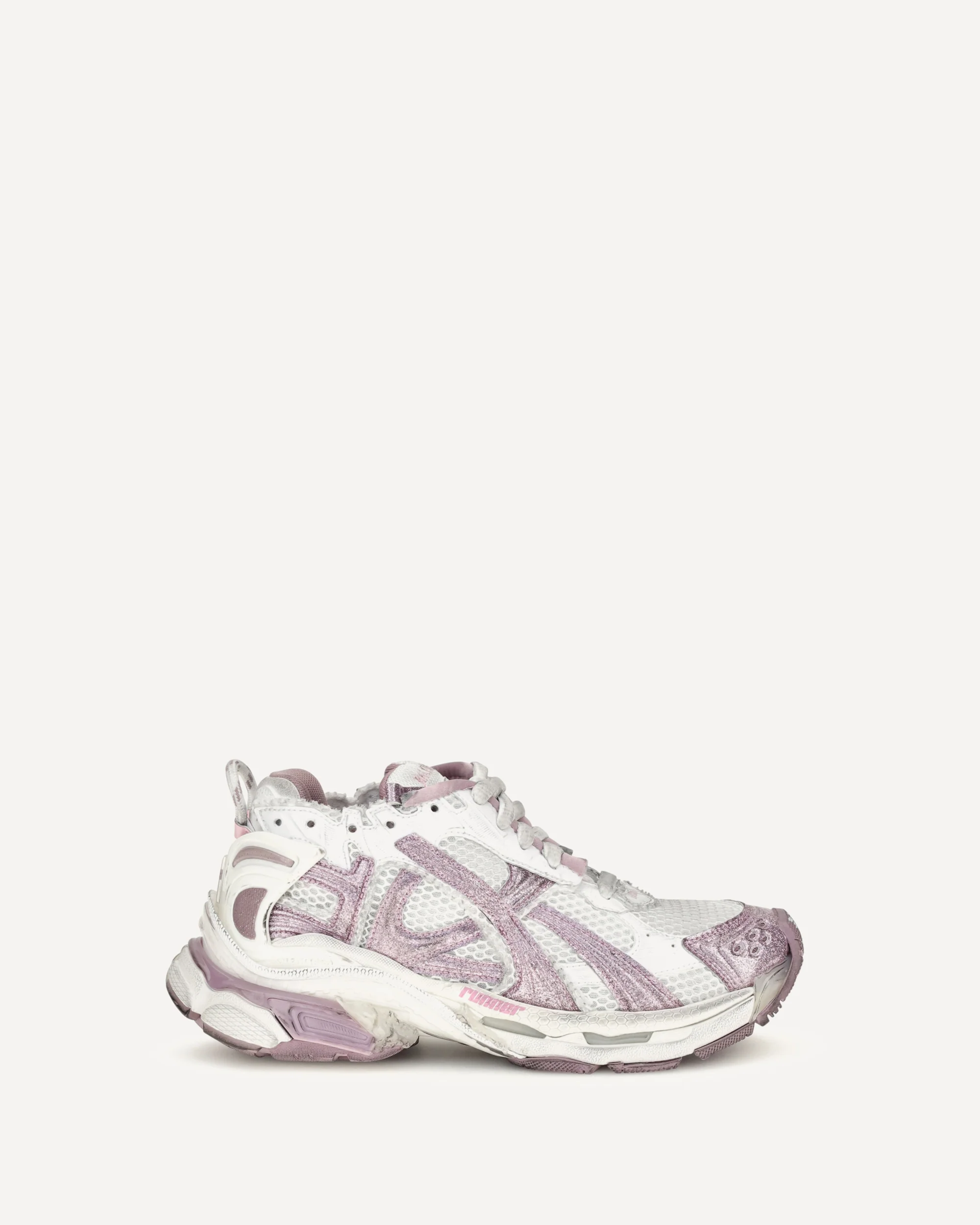 Runner Glitter Sneakers - LILAC  | Cheap Luxury Handbags Store,