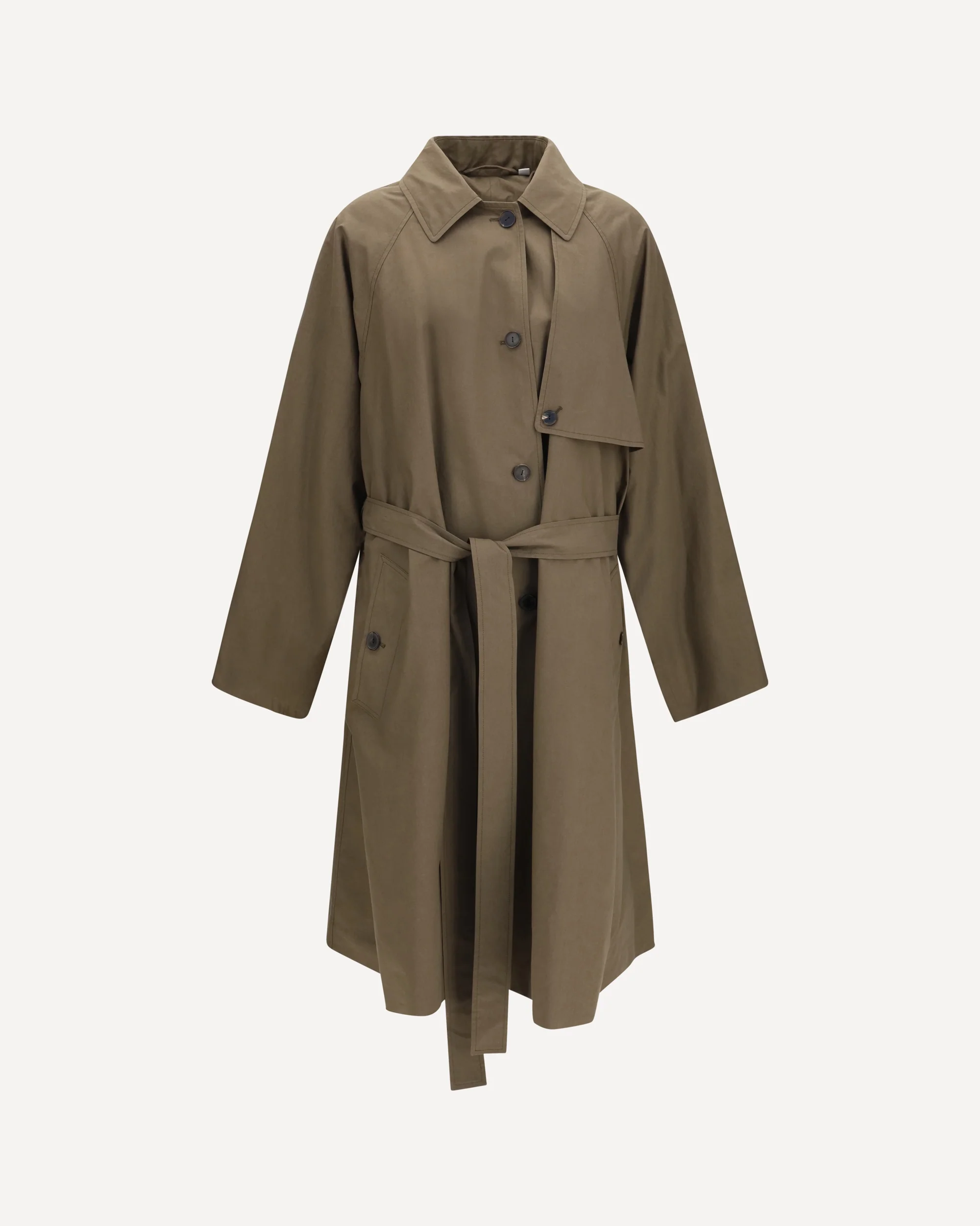 Zeland Trench in cotton - GREEN | Cheap Luxury Handbags Store,