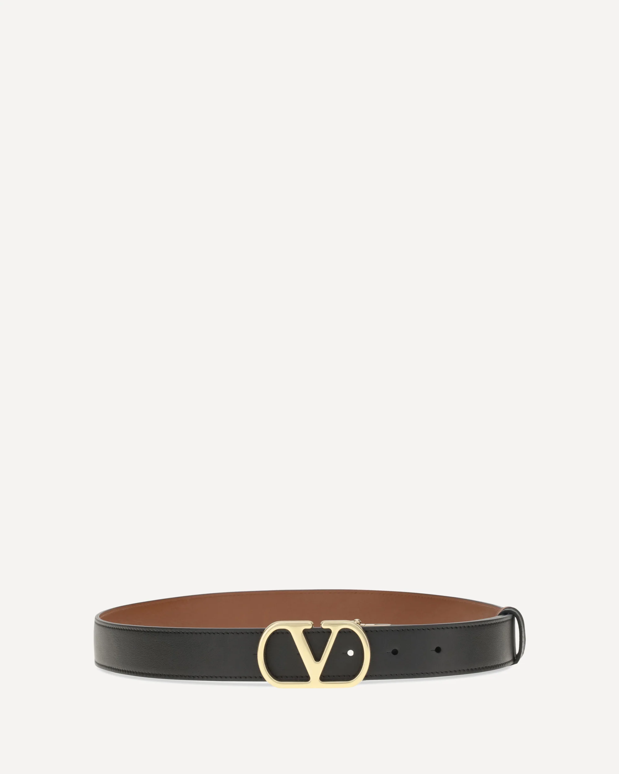 Reversible VLogo Signature Belt - BLACK | Cheap Luxury Handbags Store,