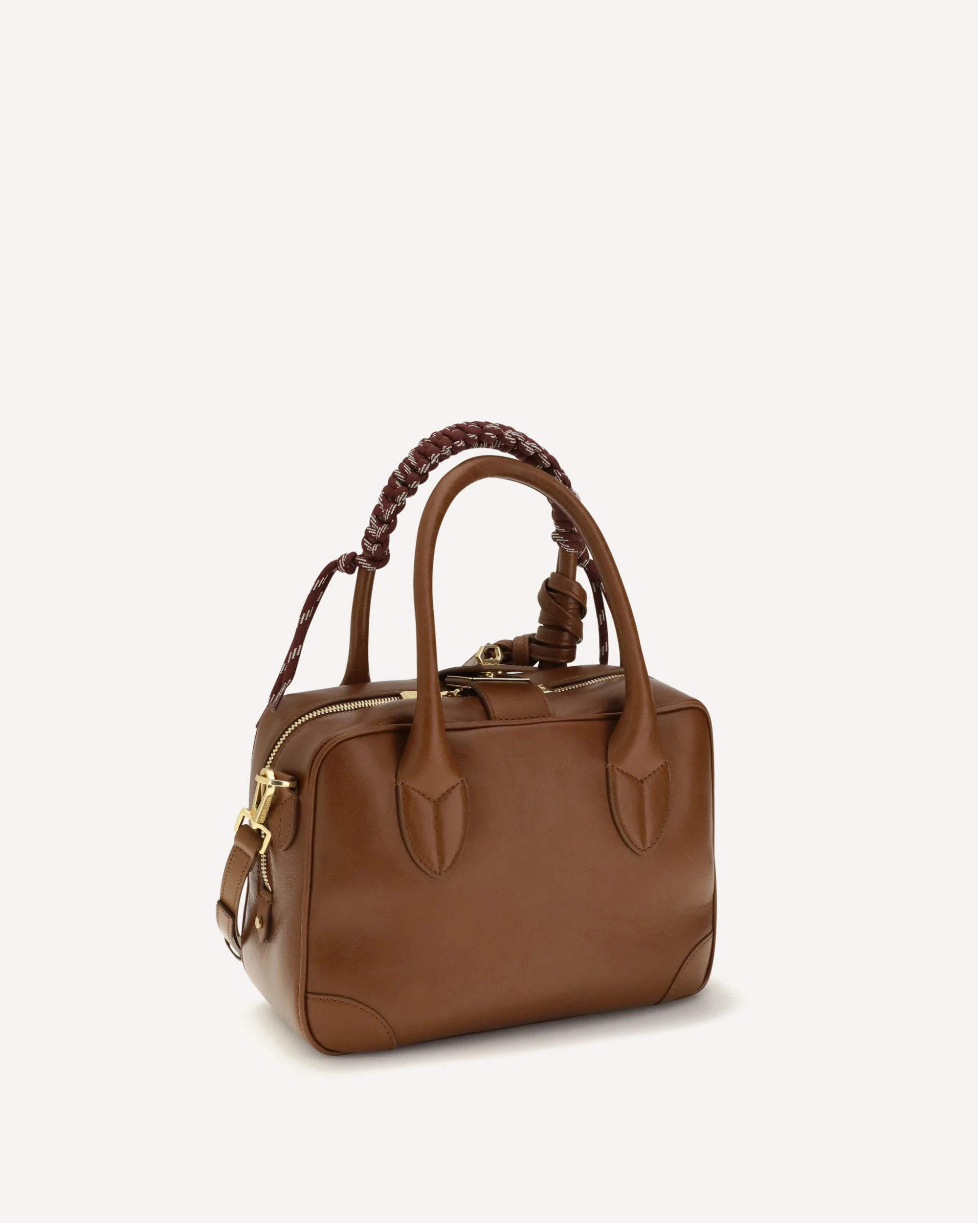 Vita leather Handbag - BROWN | Cheap Luxury Handbags Store,