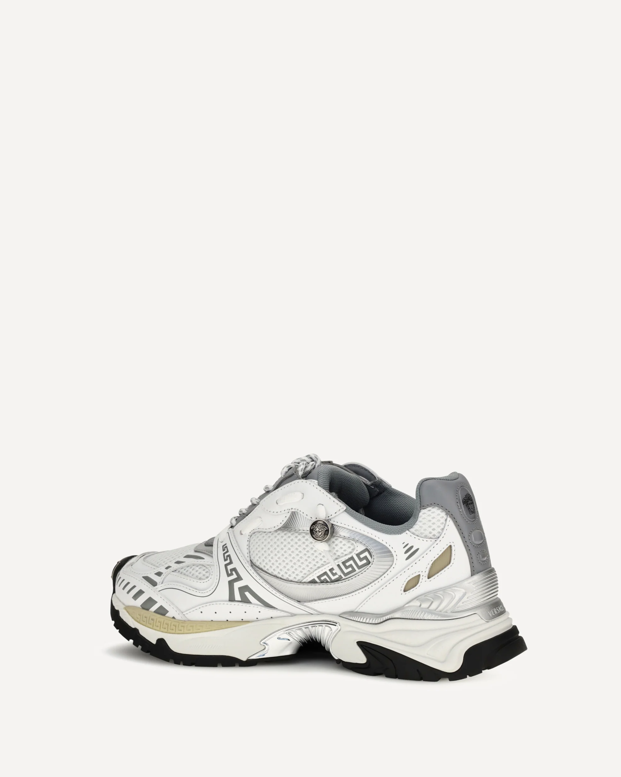 Icaro Sneakers in fabric, mesh and leather - WHITE | Cheap Luxury Handbags Store,