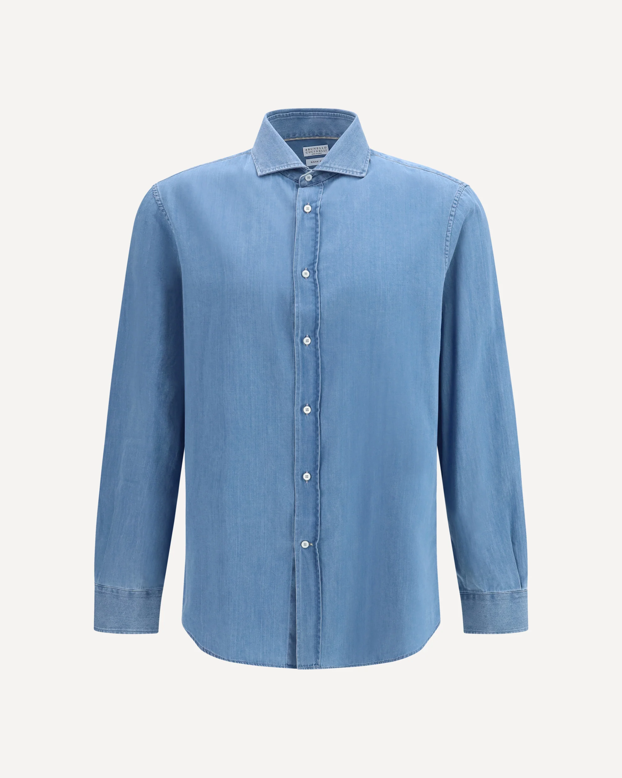 Cotton denim Shirt - LIGHT BLUE | Cheap Luxury Handbags Store,
