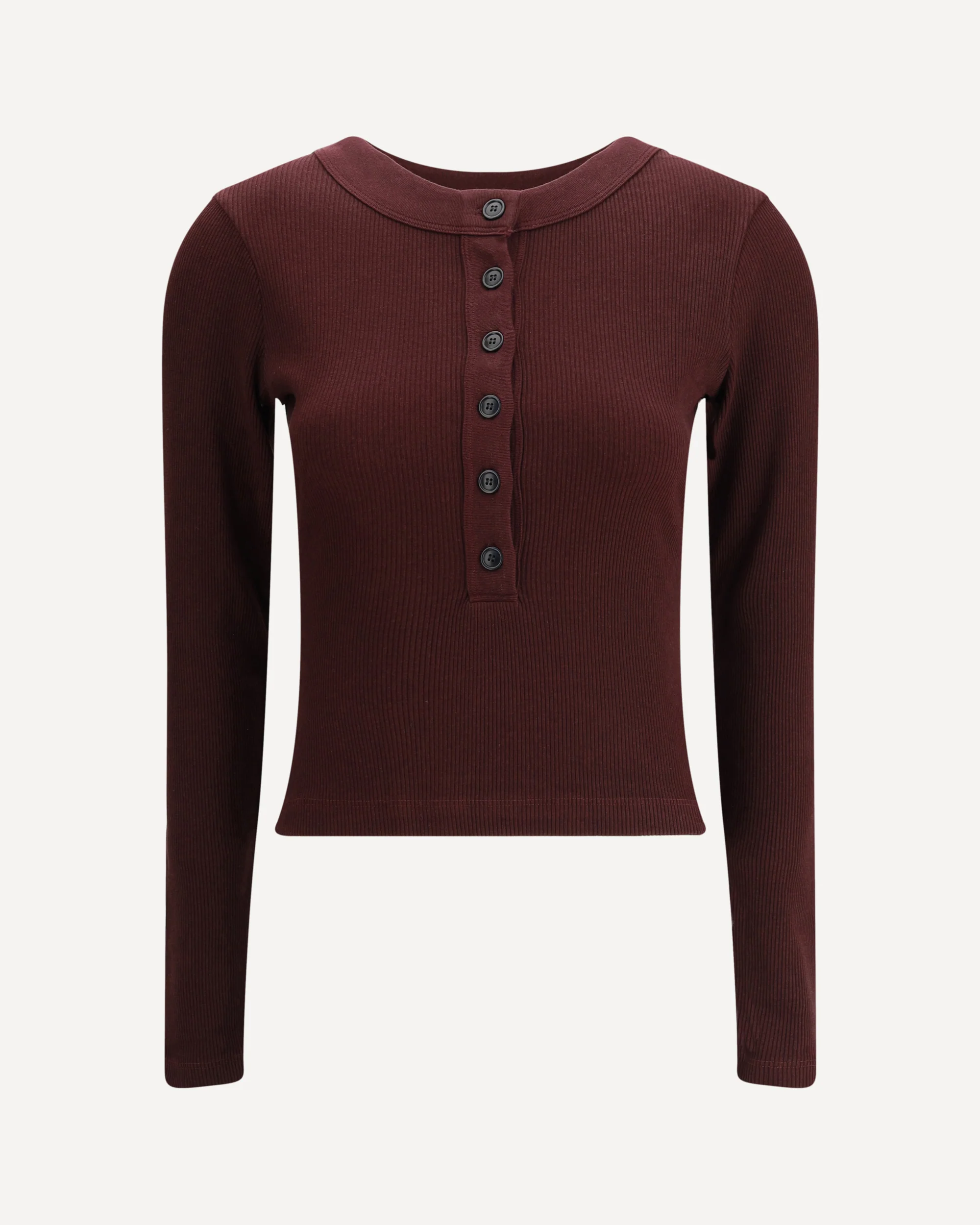 Long sleeve Top - BORDEAUX | Cheap Luxury Handbags Store,