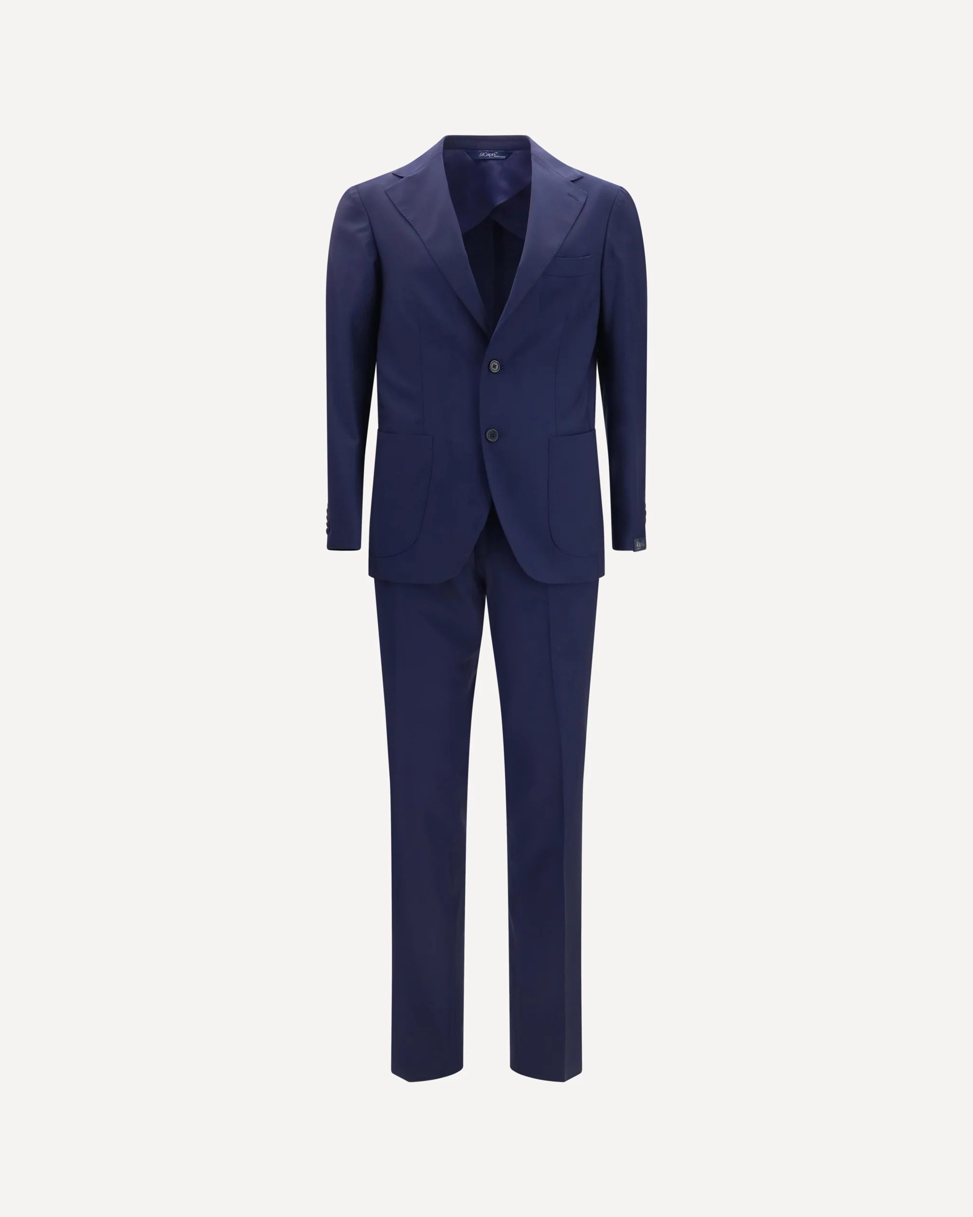 Virgin wool single-breasted Suit - BLUE | Cheap Luxury Handbags Store,