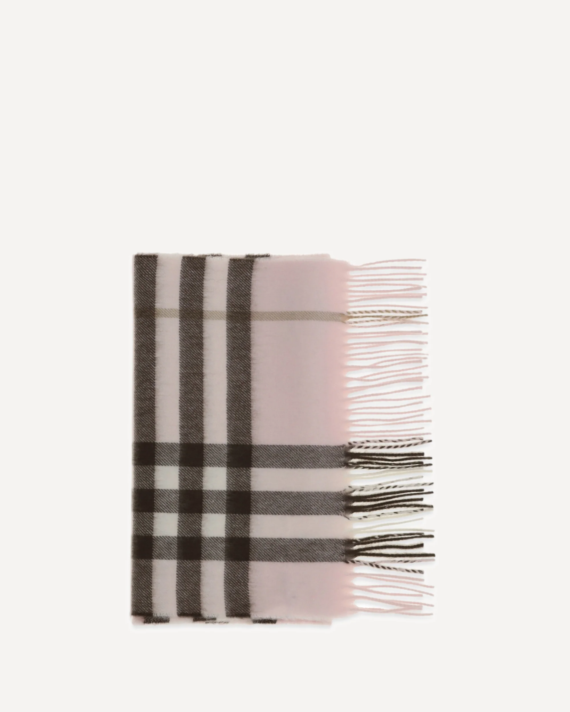 Check Cashmere Scarf - PINK | Cheap Luxury Handbags Store,