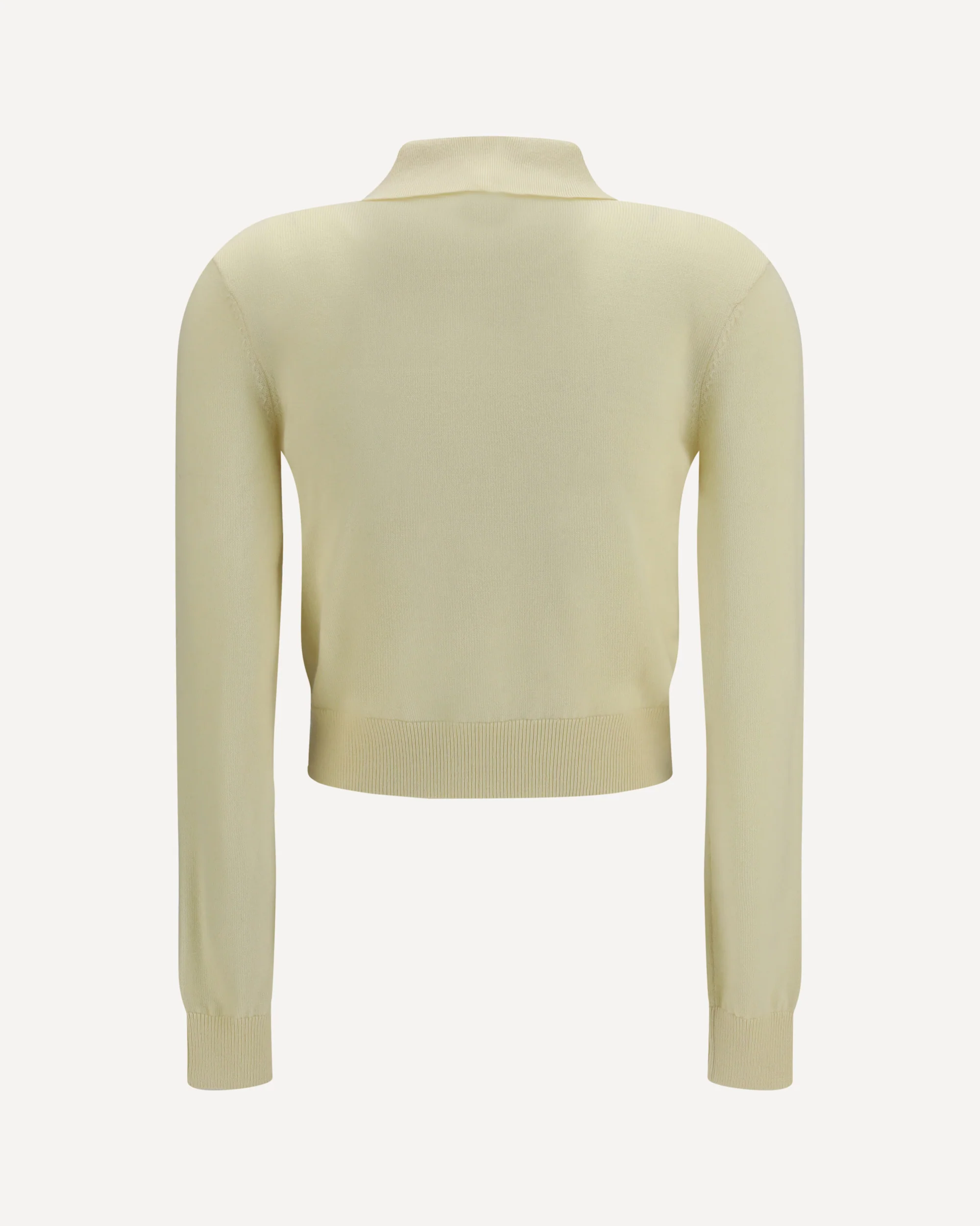 Floral embroidered knit Cardigan - YELLOW | Cheap Luxury Handbags Store,