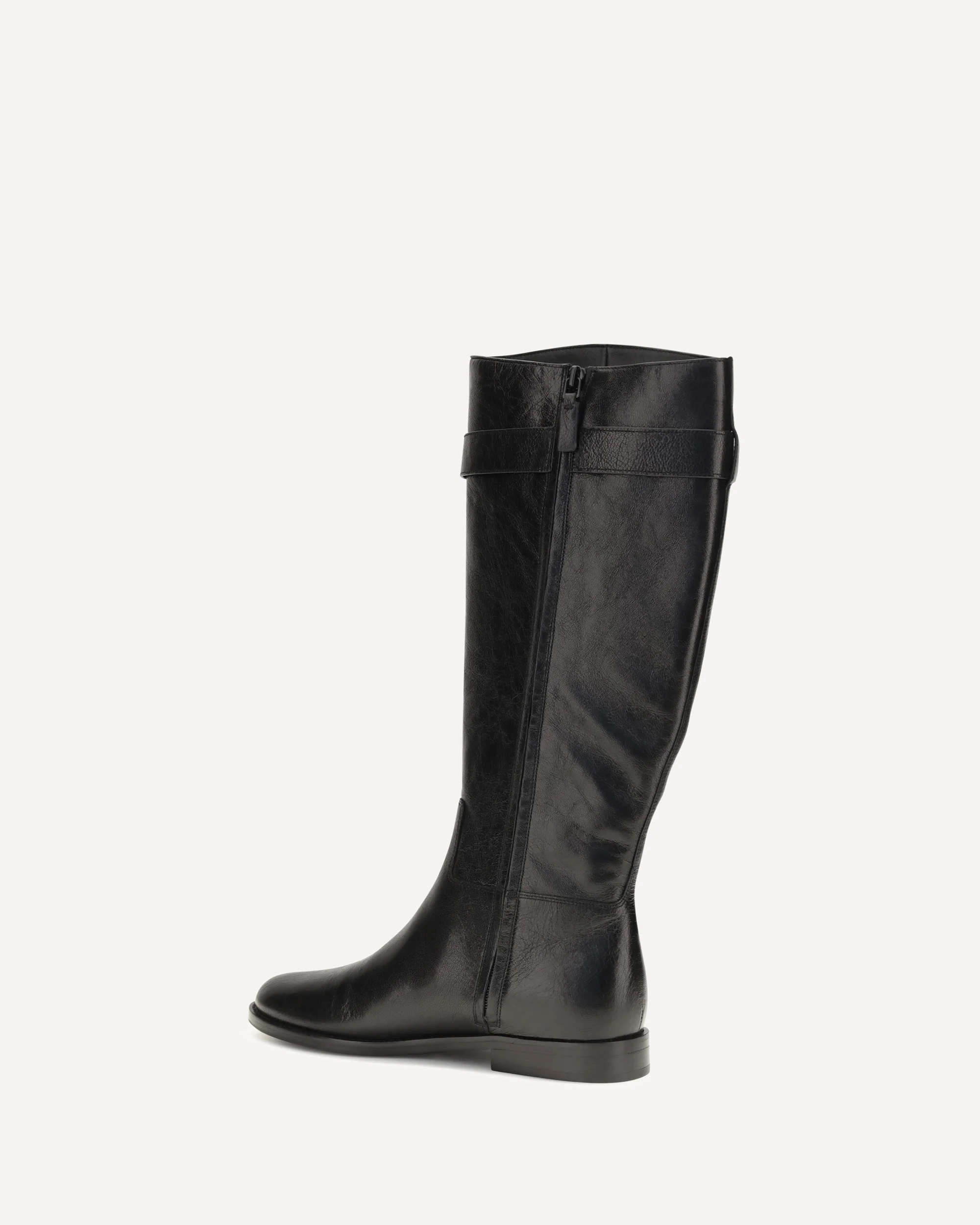 T Lock Riding Boots - BLACK | Cheap Luxury Handbags Store,