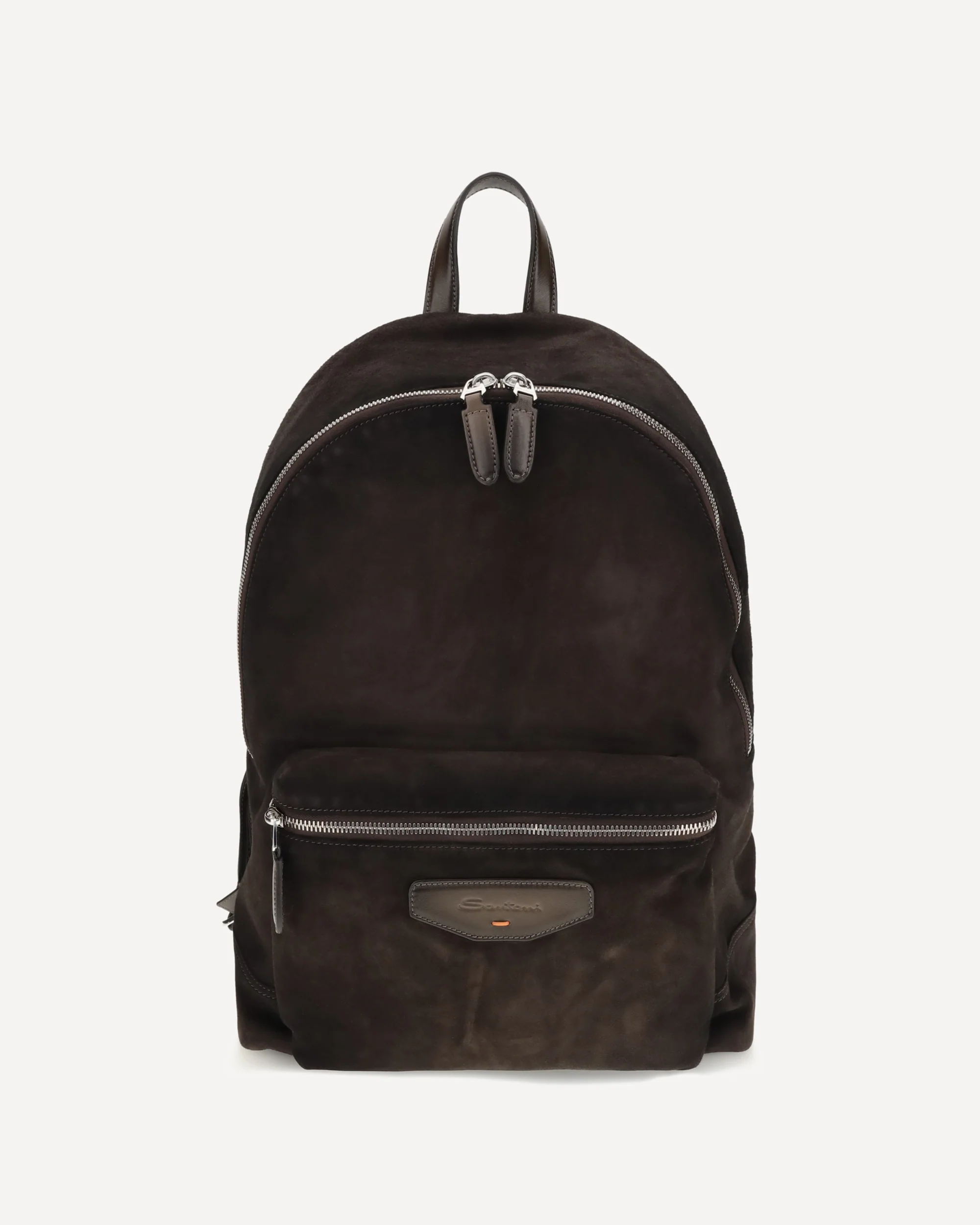 Suede Backpack - BROWN | Cheap Luxury Handbags Store,