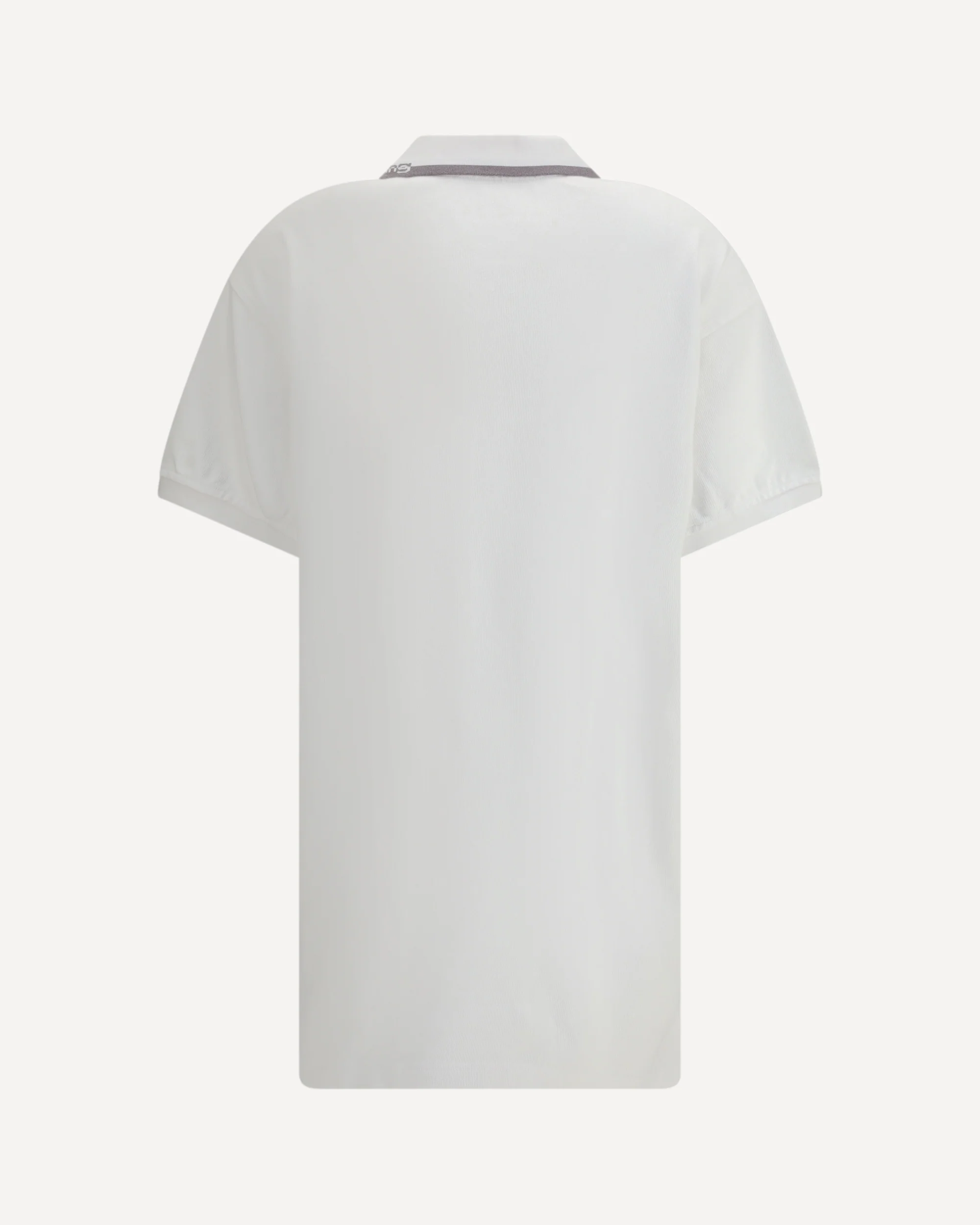 Cotton polo Dress - WHITE | Cheap Luxury Handbags Store,