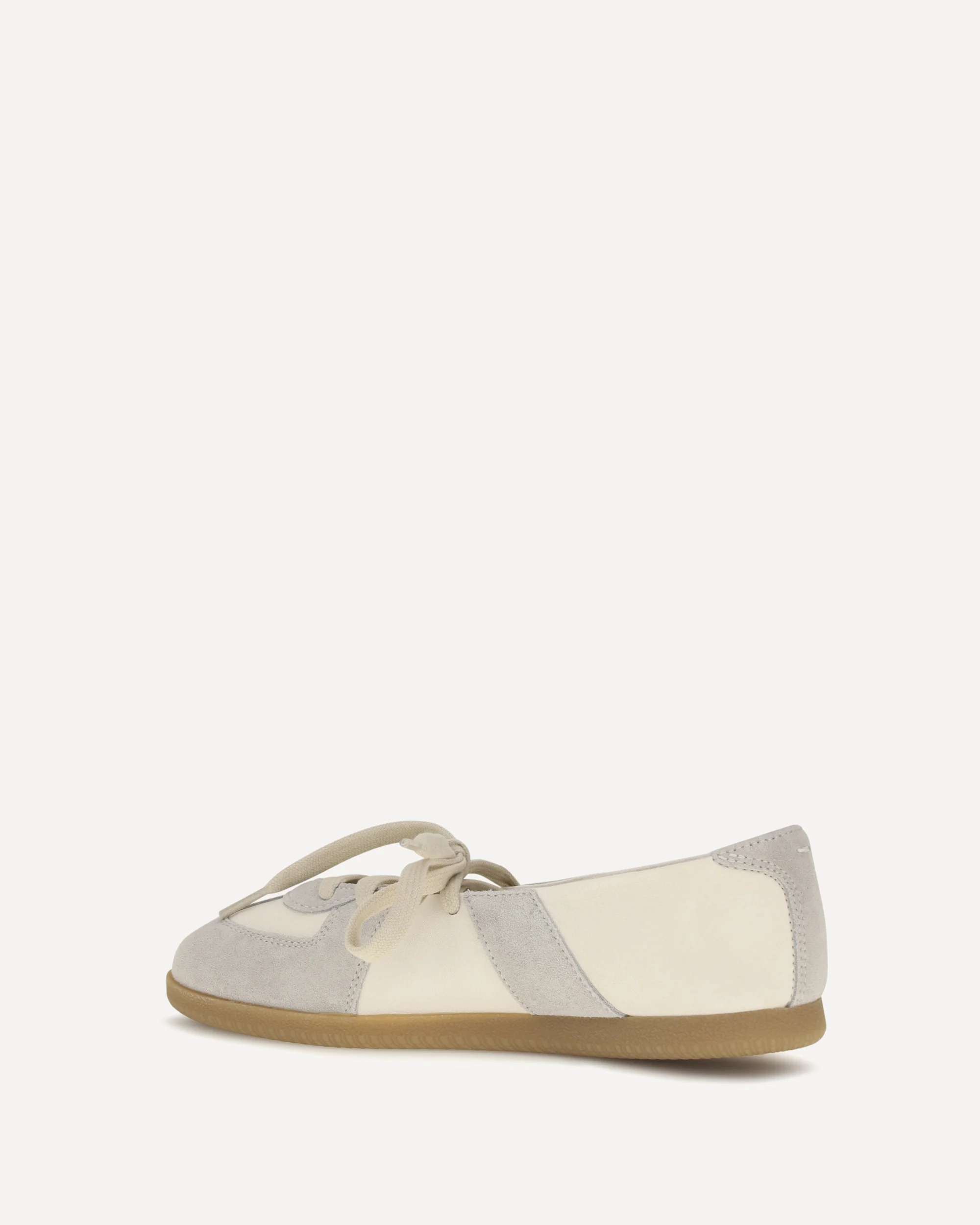 Lace-uo Ballerinas - CREAM | Cheap Luxury Handbags Store,