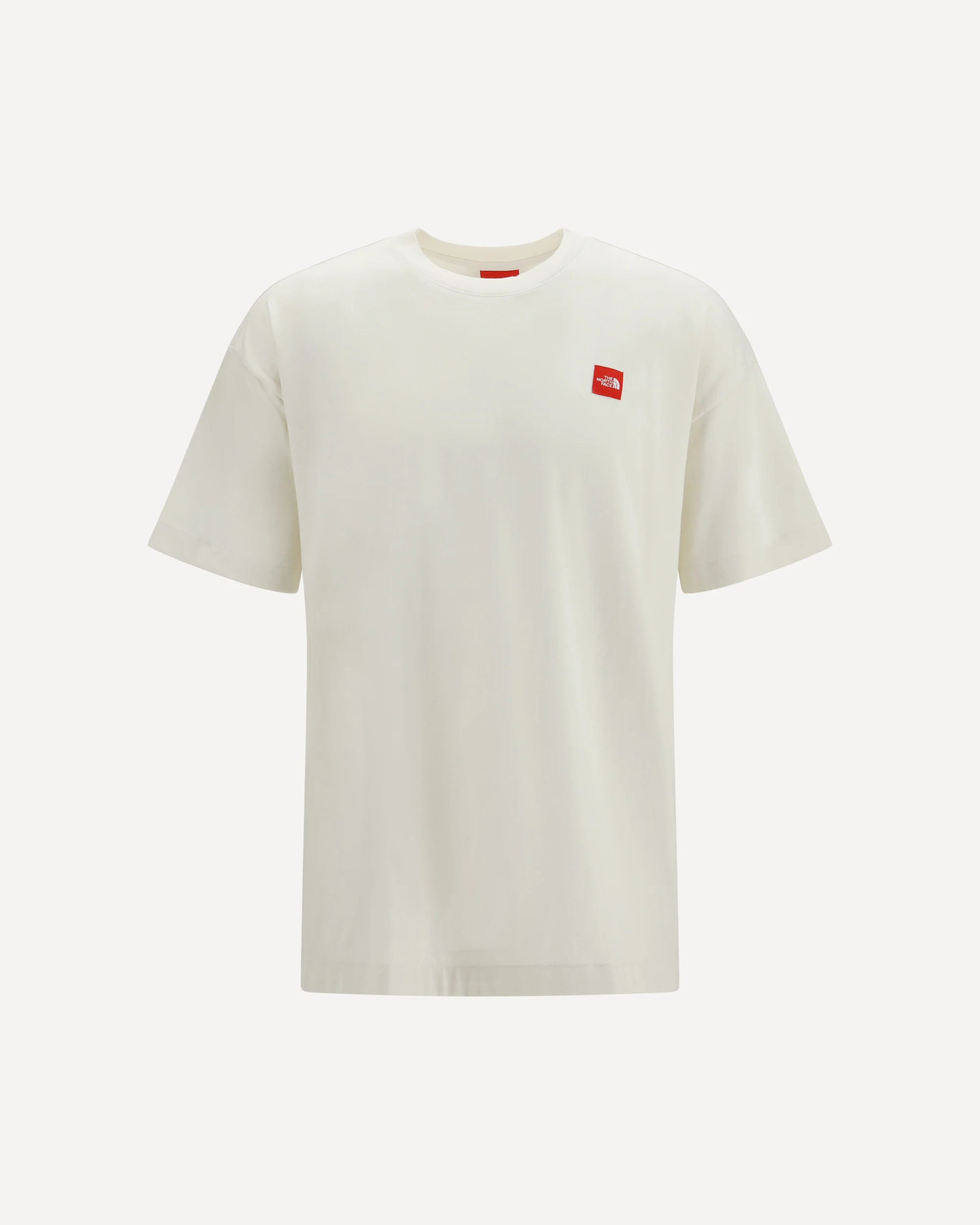 Red Box Relaxed T-shirt - WHITE | Cheap Luxury Handbags Store,