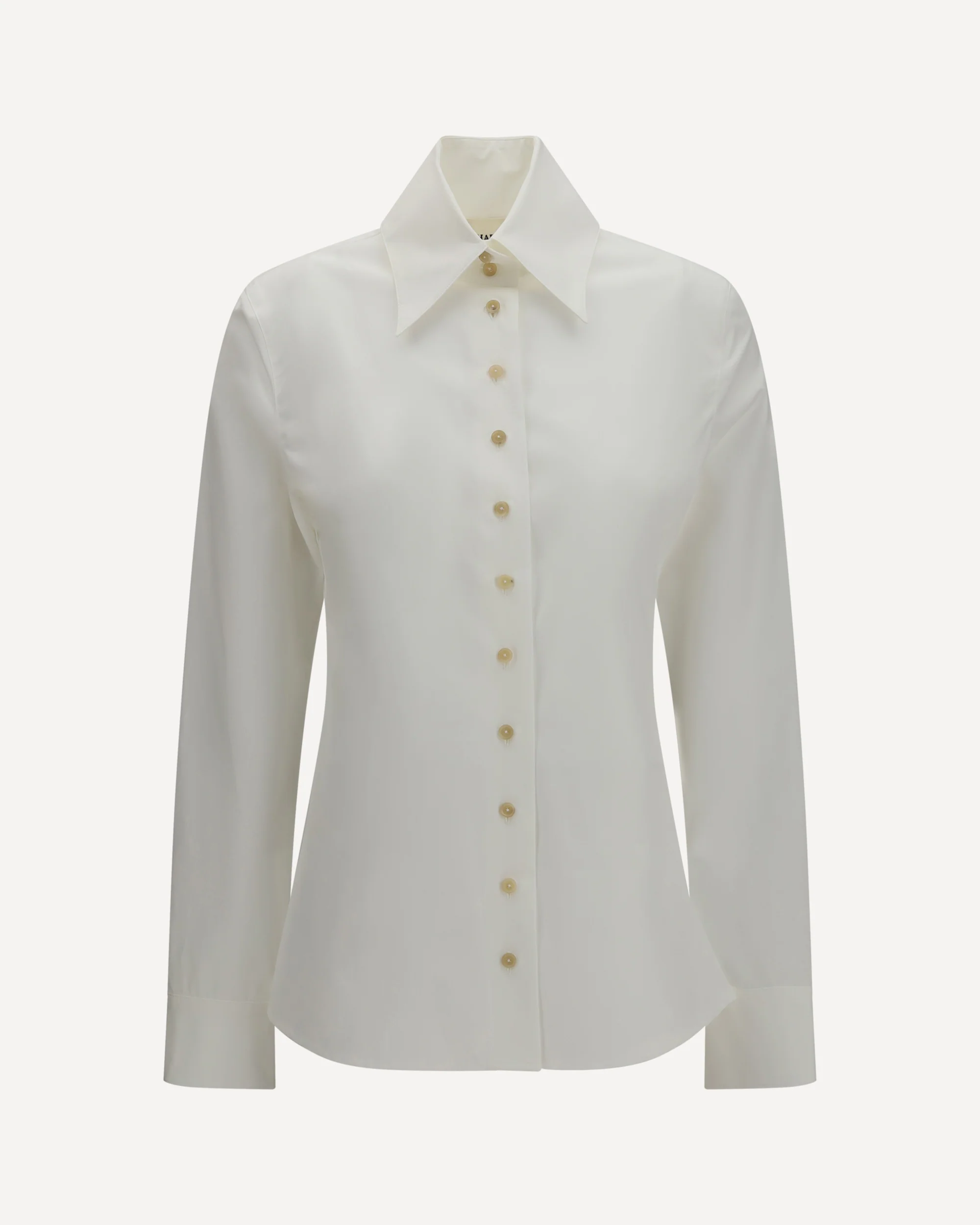 Ivy high-neck Shirt - WHITE | Cheap Luxury Handbags Store,