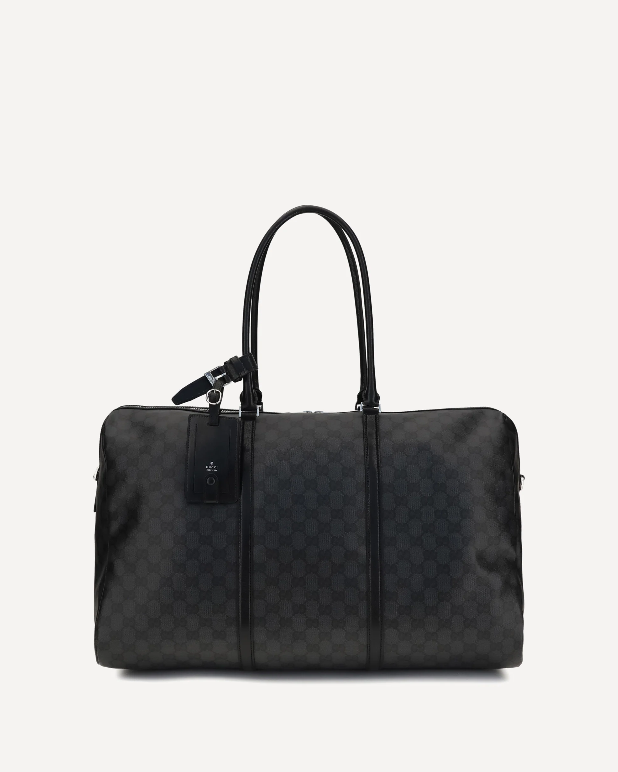 GG Travel Bag with Web stripe - BLACK | Cheap Luxury Handbags Store,