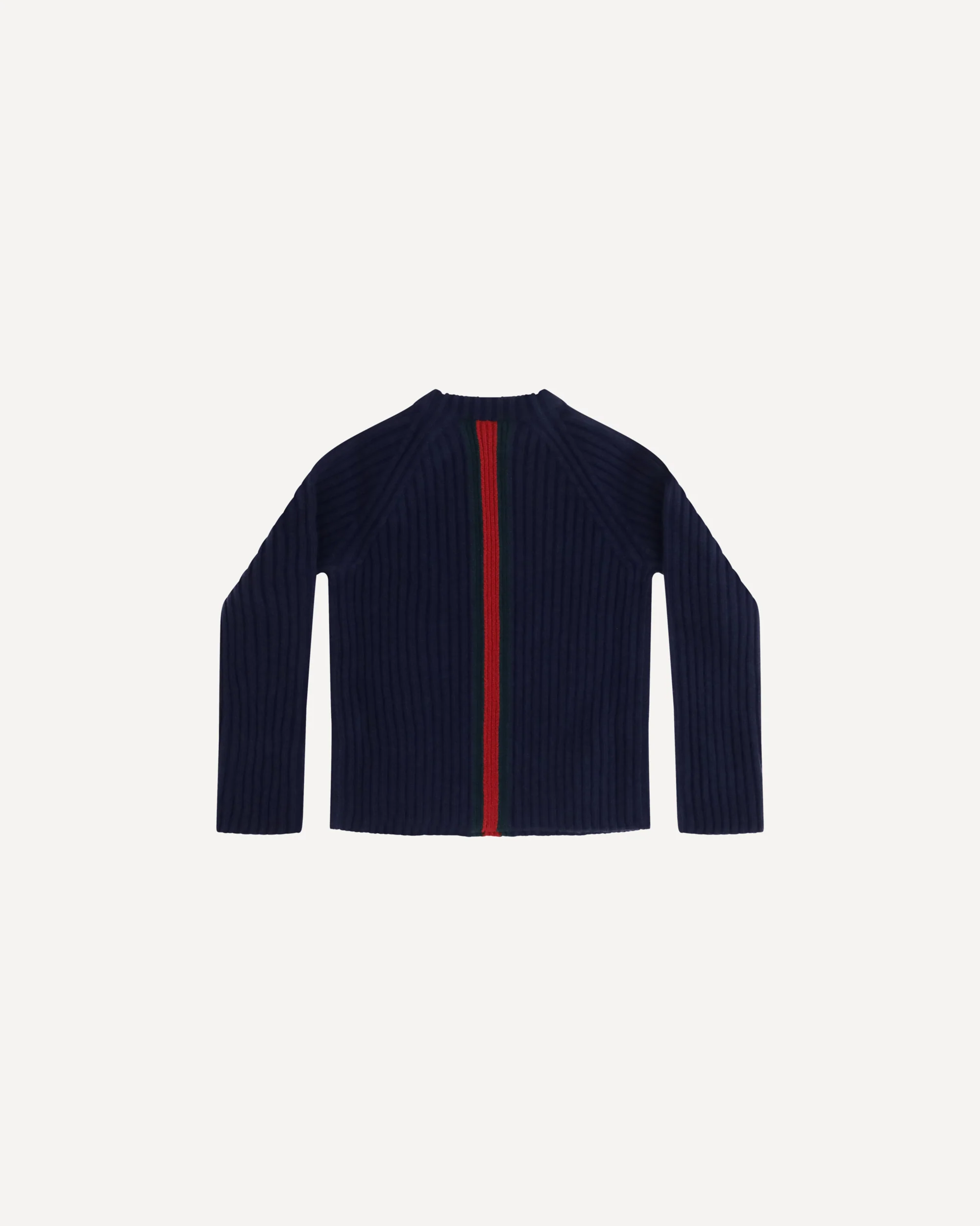 Web stripe wool Sweater for Boy - BLUE | Cheap Luxury Handbags Store,