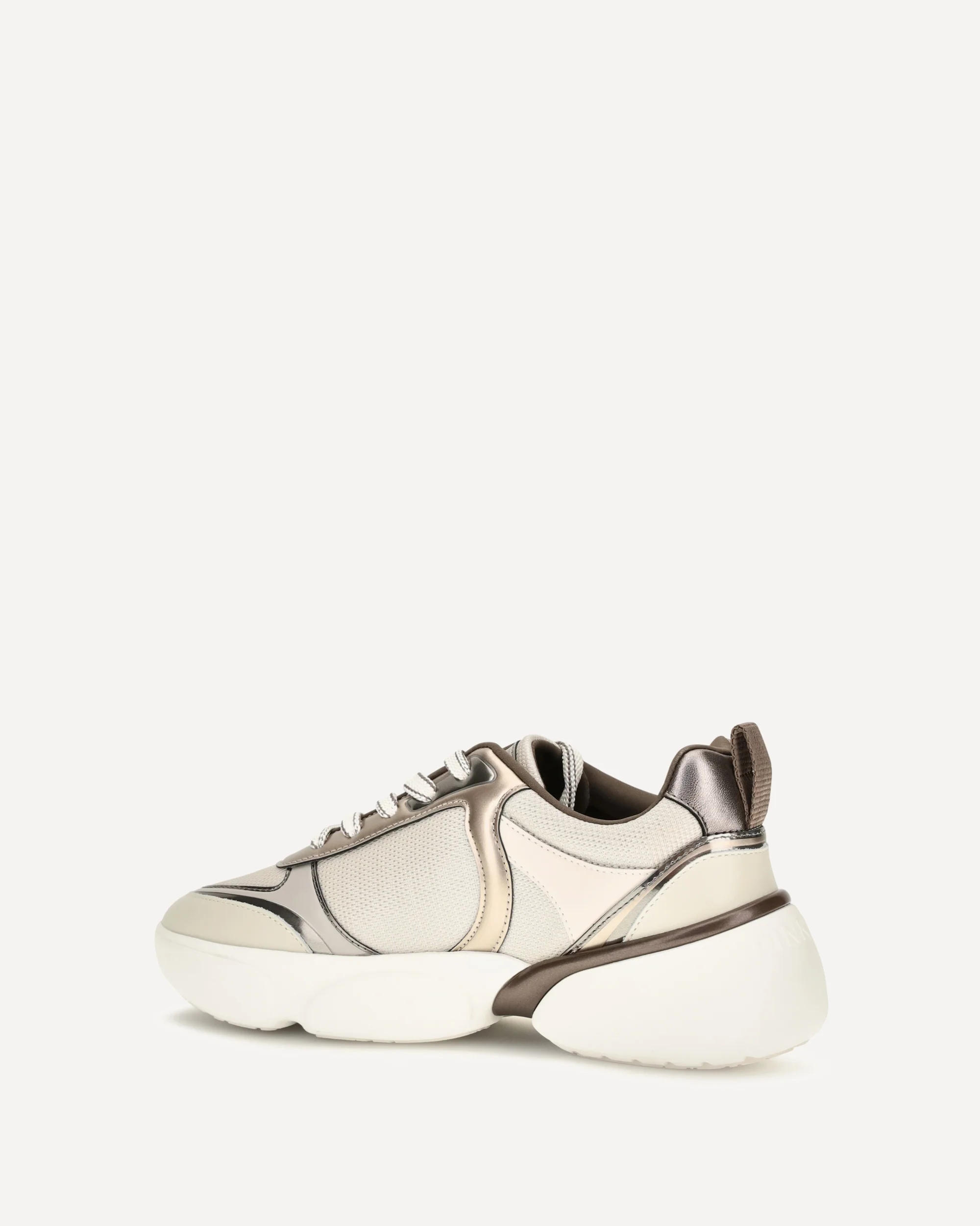 Alba leather Sneakers - BEIGE | Cheap Luxury Handbags Store,
