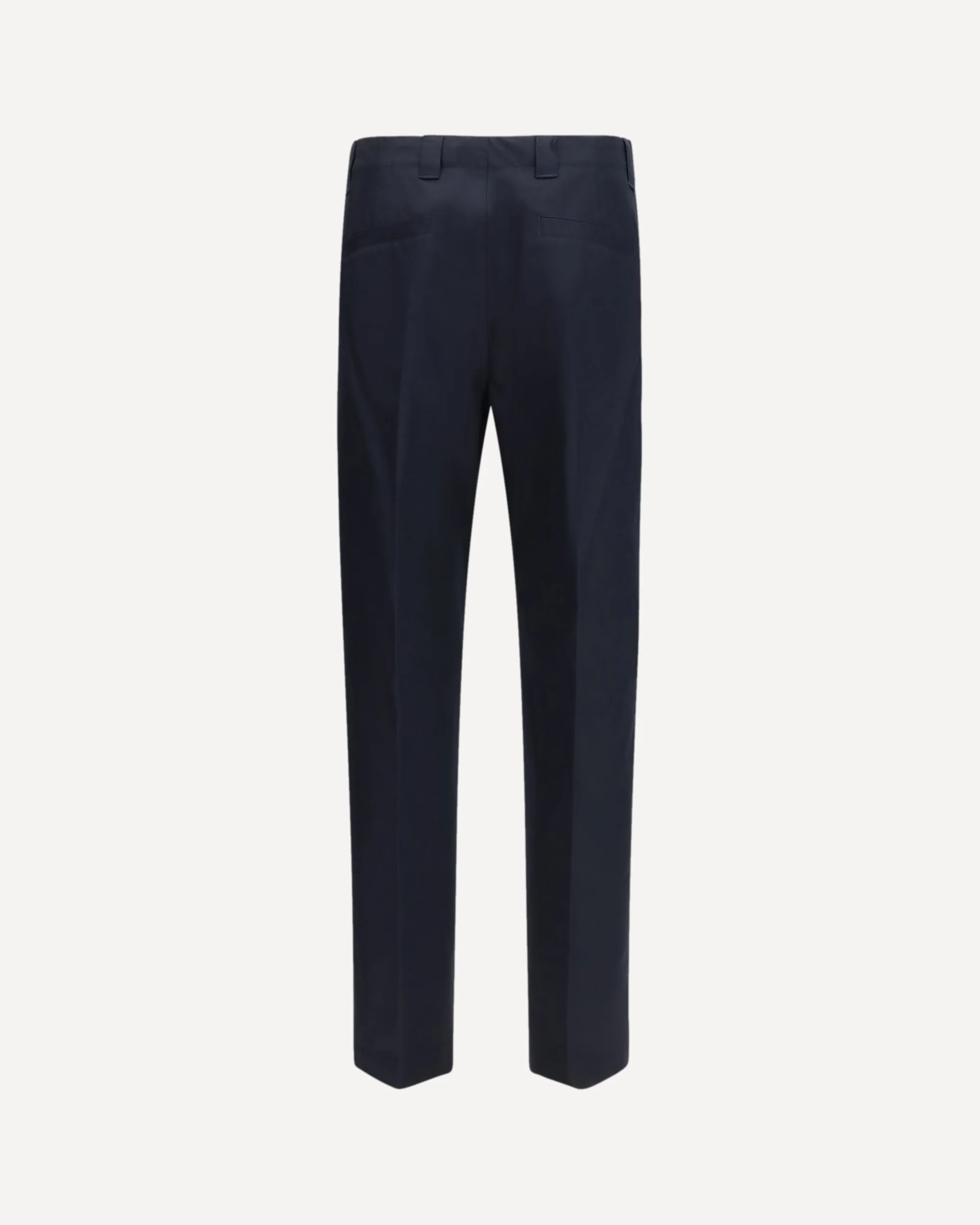 Compact cotton twill Pants - BLUE | Cheap Luxury Handbags Store,