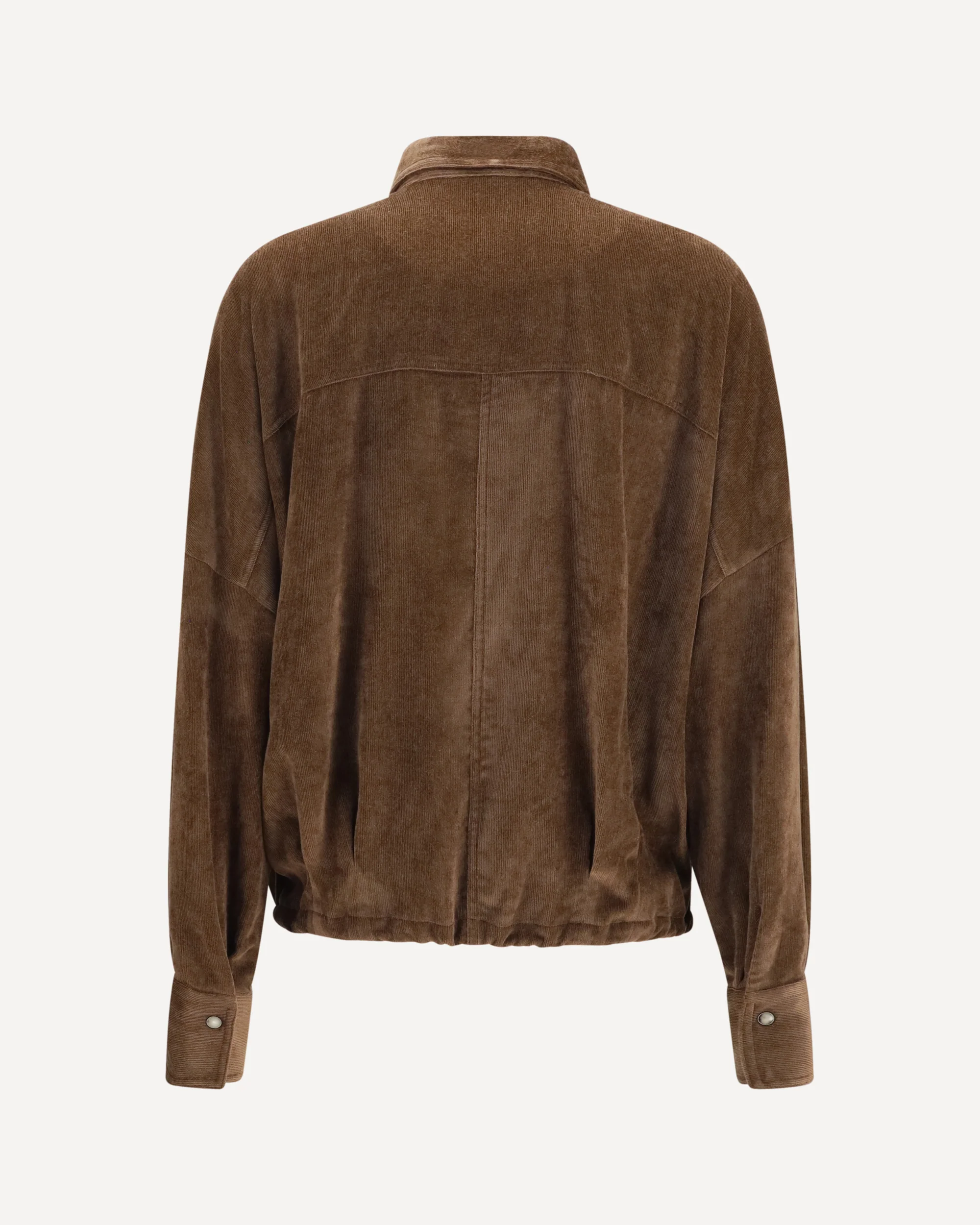 Corduroy Shirt - BROWN | Cheap Luxury Handbags Store,