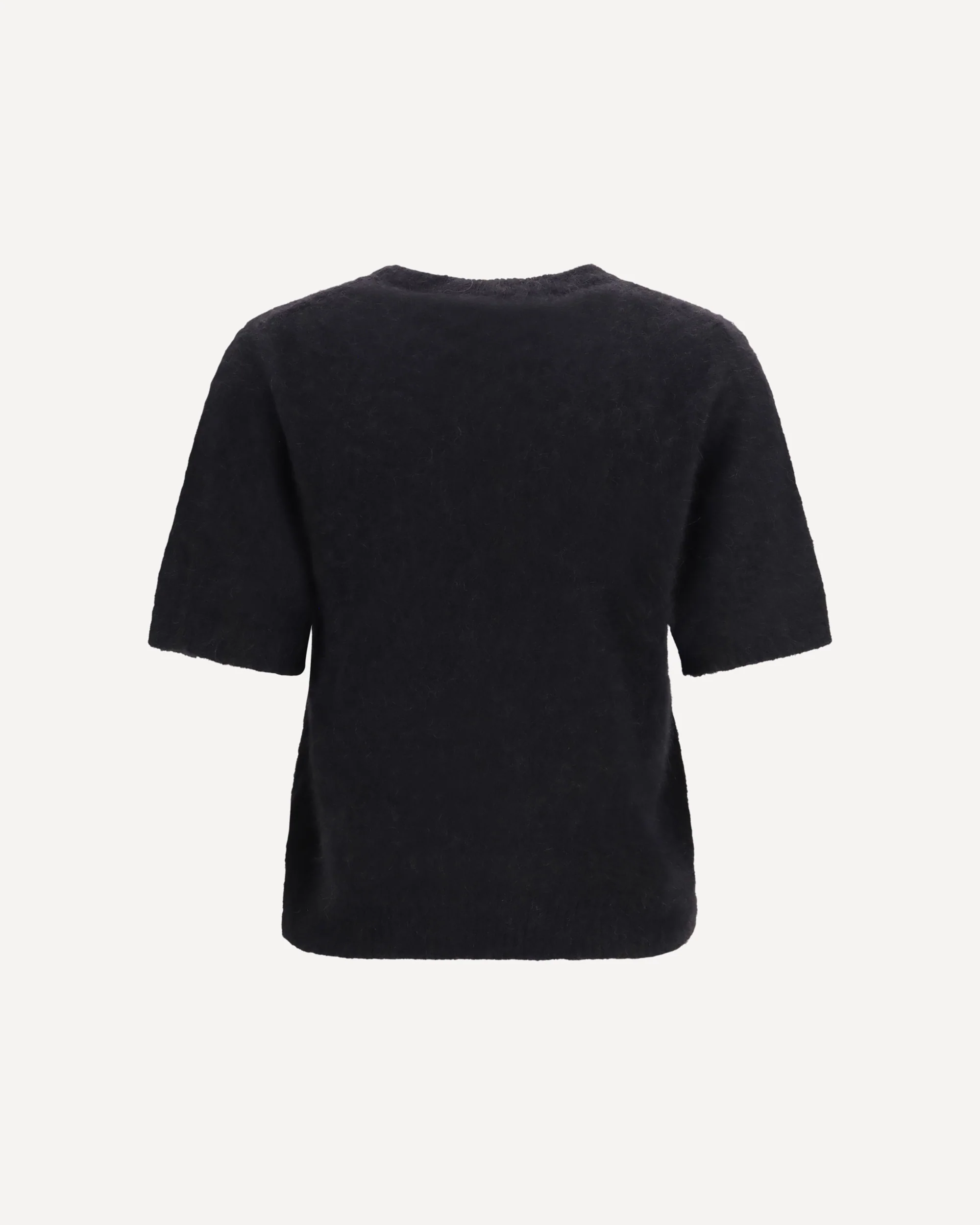 Alpaca and wool-blend T-shirt - BLACK | Cheap Luxury Handbags Store,