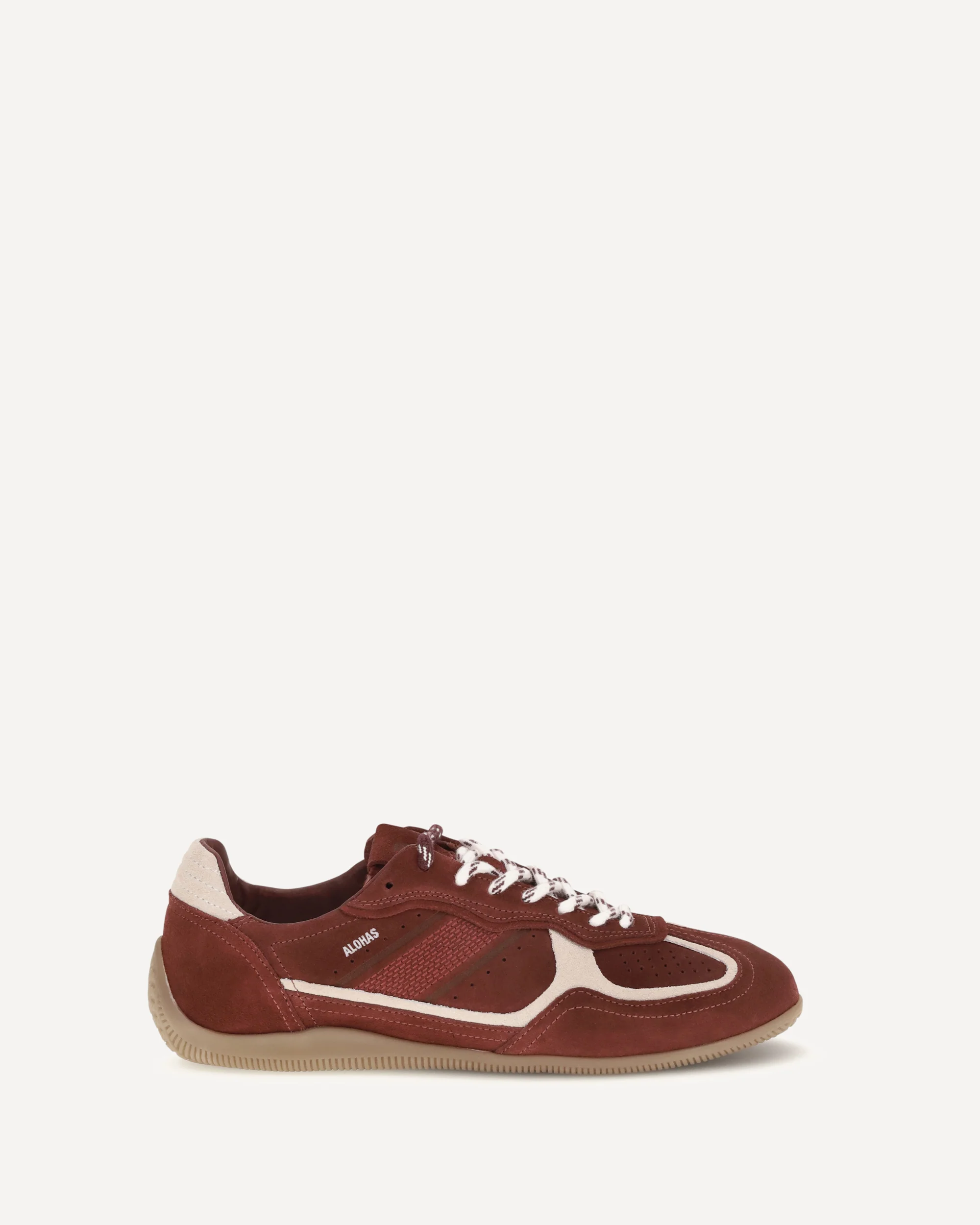TB.91 suede leather Sneakers - BORDEAUX | Cheap Luxury Handbags Store,