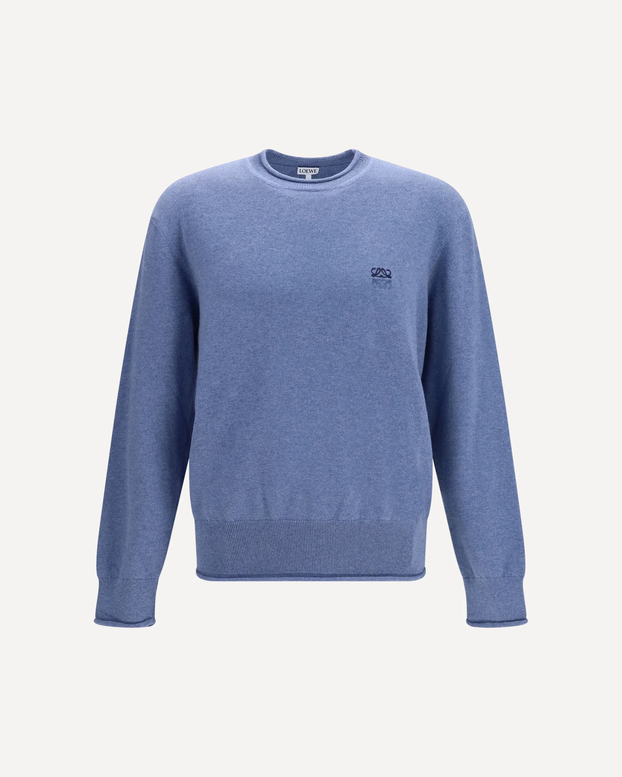Cotton and cashmere Sweater - LIGHT BLUE | Cheap Luxury Handbags Store,