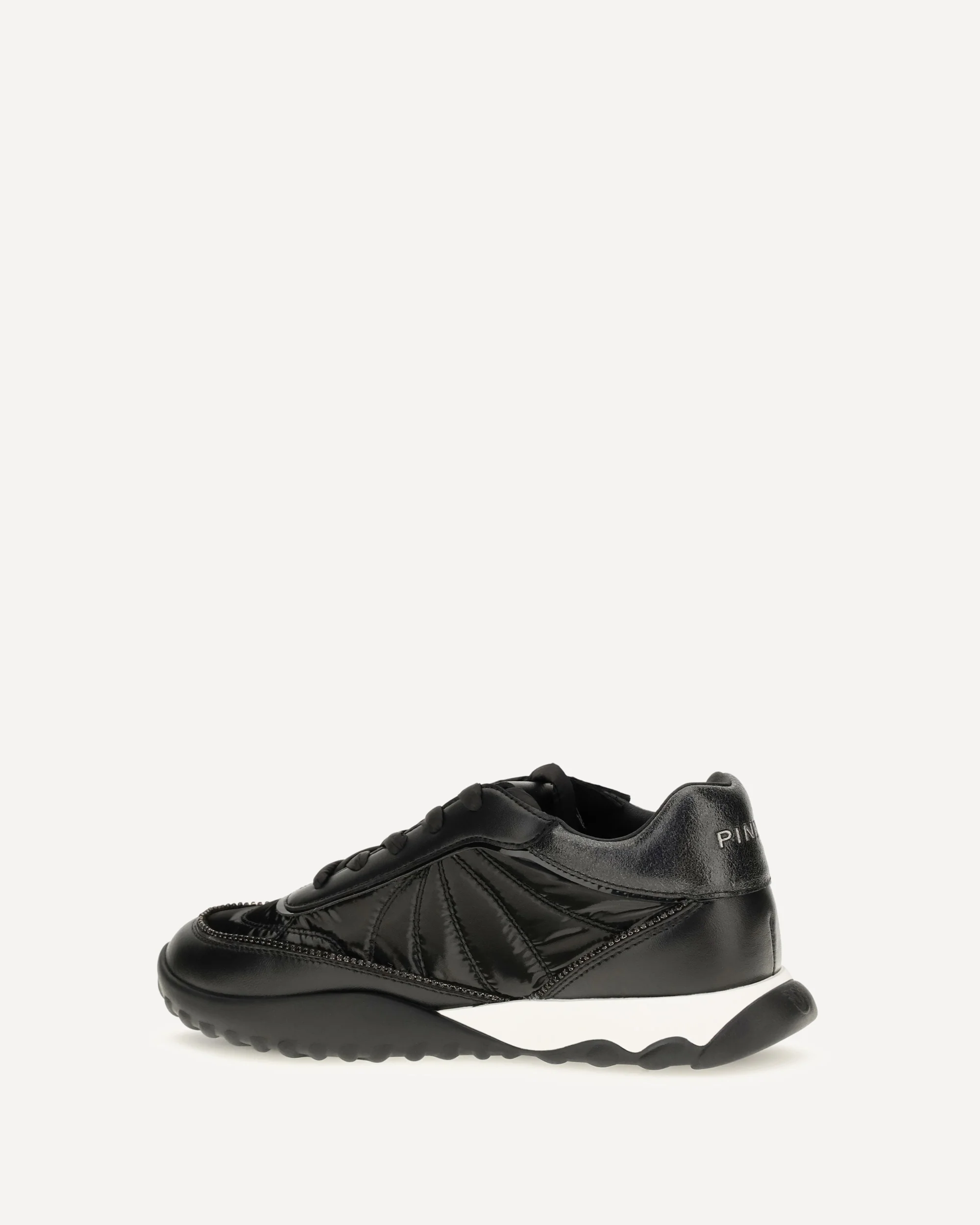 Gea leather Sneakers - BLACK | Cheap Luxury Handbags Store,