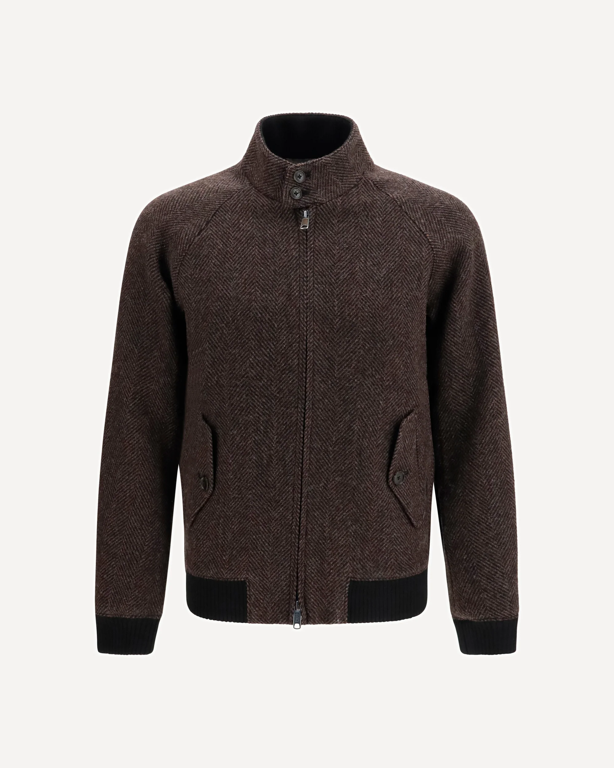 Herringbone G9 Jacket - BROWN | Cheap Luxury Handbags Store,