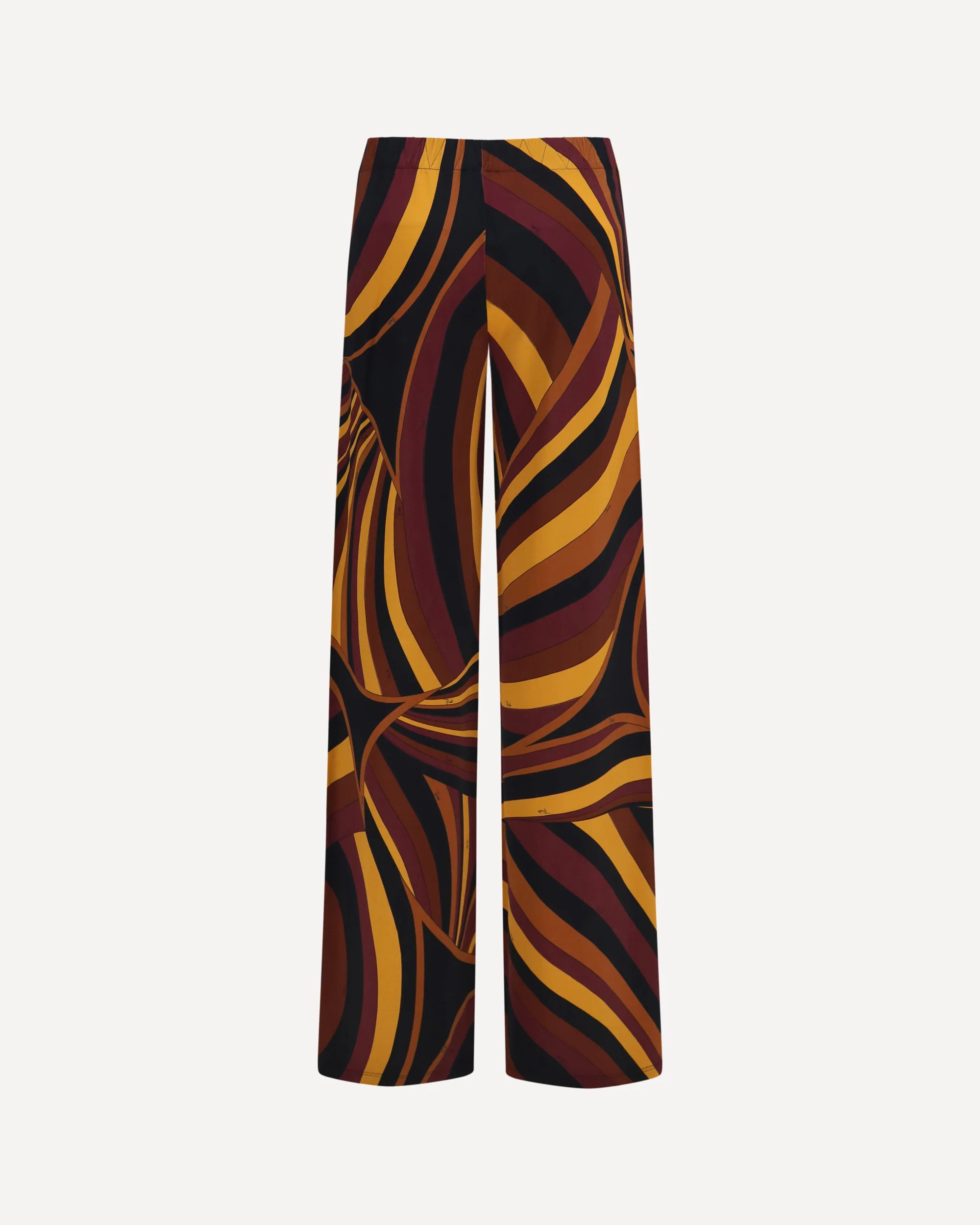 Satin jersey Pants in Iride print - MULTICOLOUR | Cheap Luxury Handbags Store,
