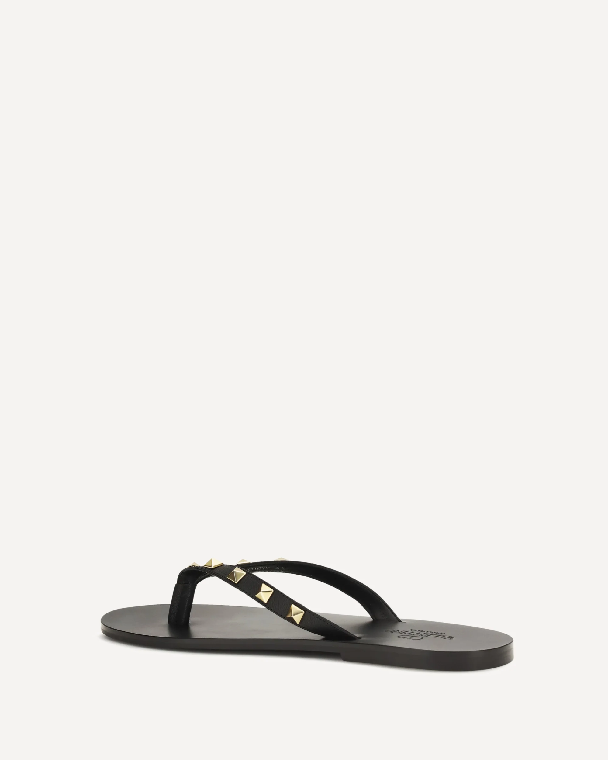 Rockstud thong Sandals - BLACK | Cheap Luxury Handbags Store,