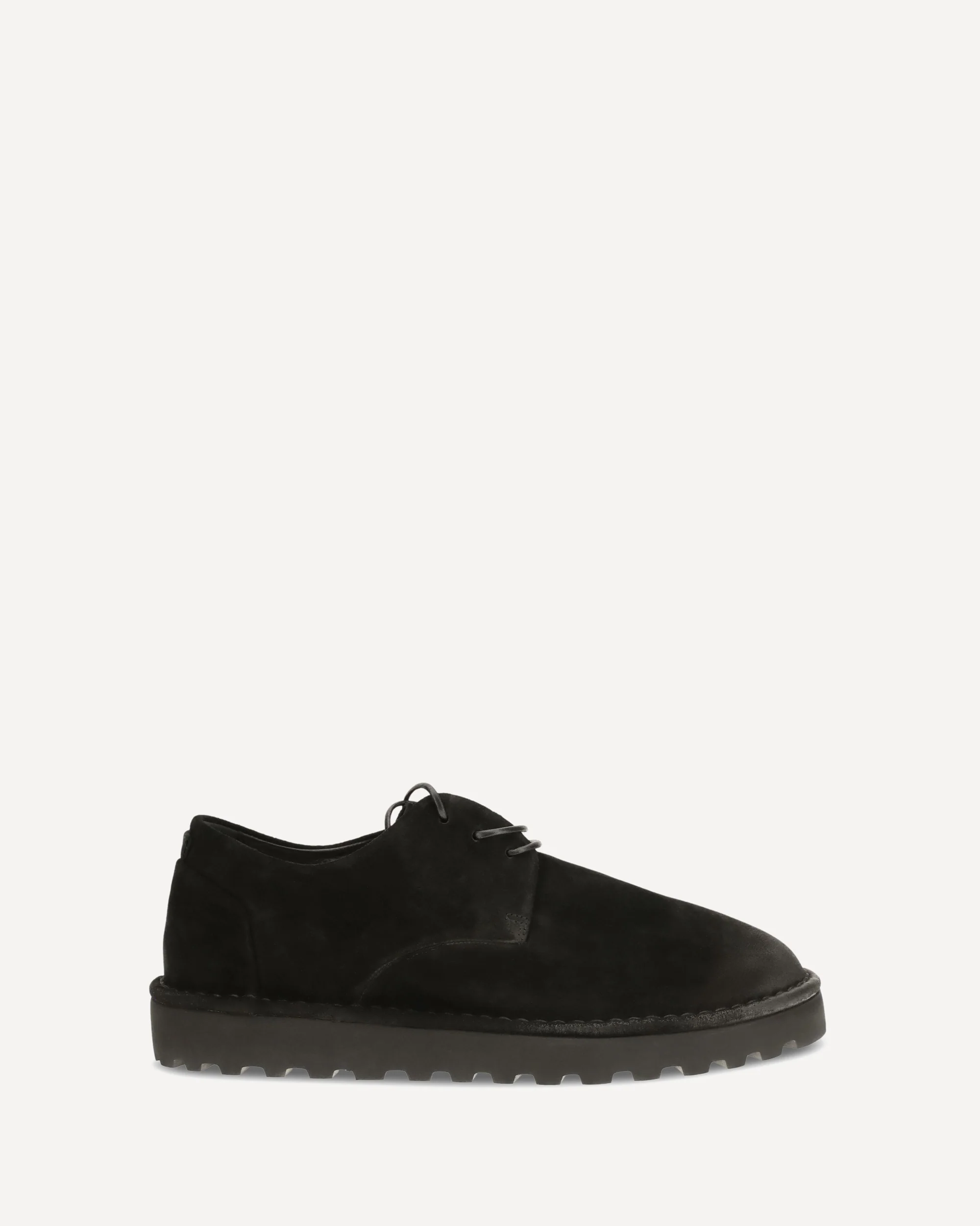 Sancrispa Alta suede Derby Shoes - BLACK | Cheap Luxury Handbags Store,