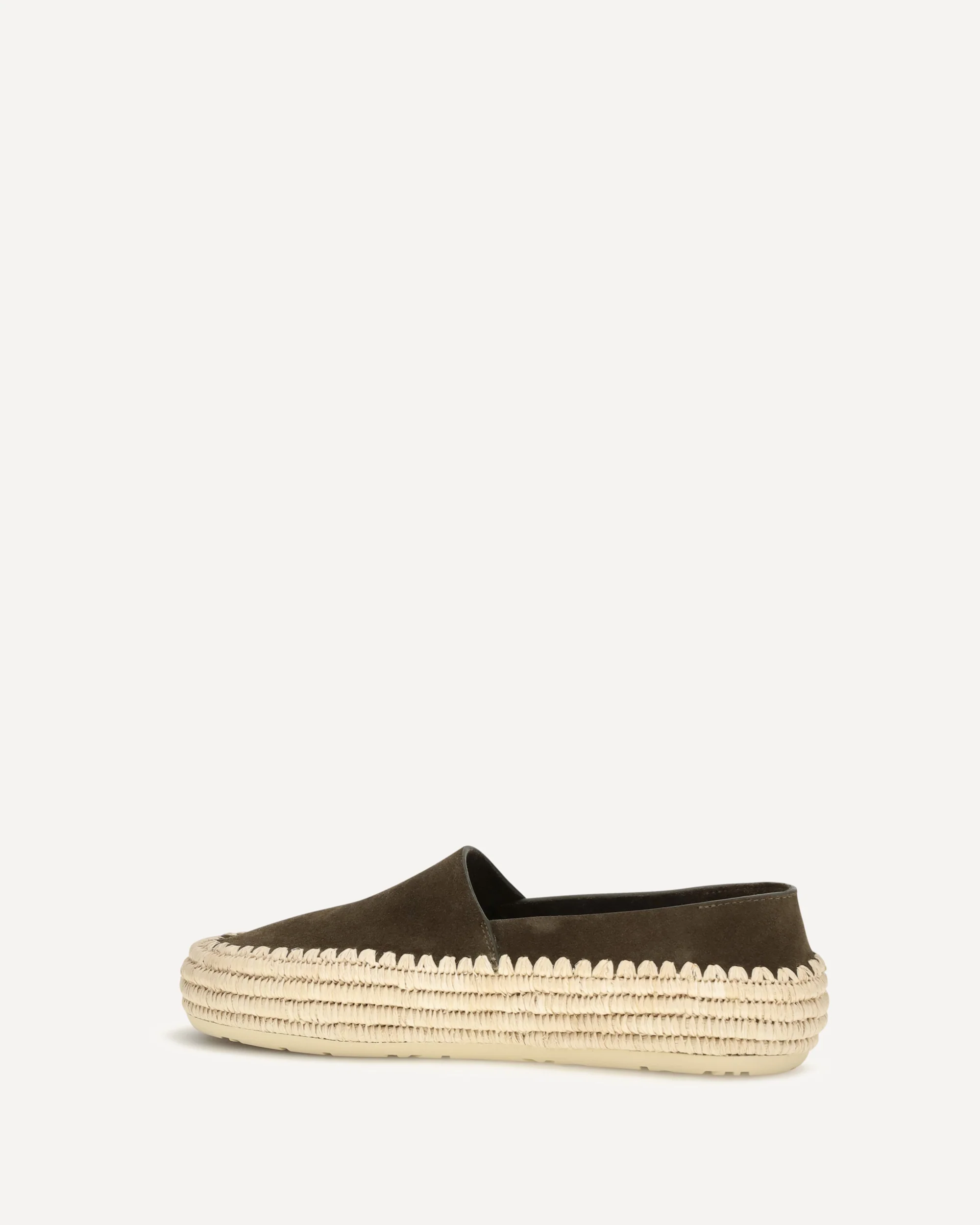Rio suede and raffia Espadrillas - BROWN | Cheap Luxury Handbags Store,
