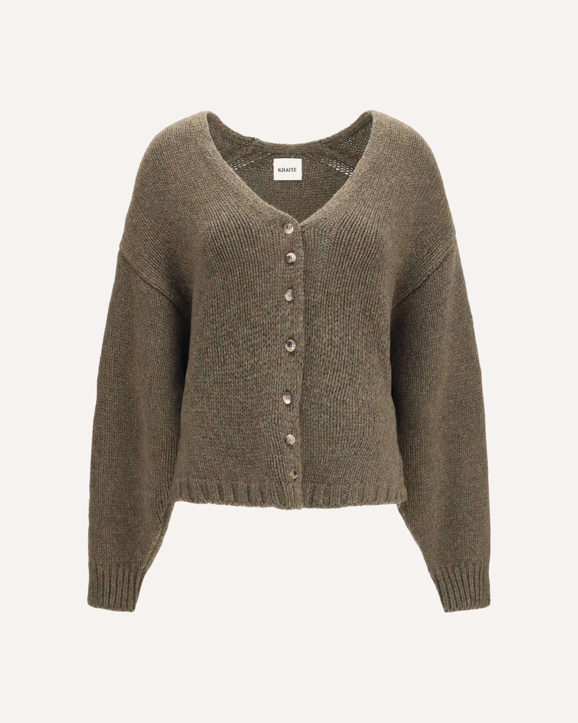 Axel V-Neck Cardigan - GREEN | Cheap Luxury Handbags Store,