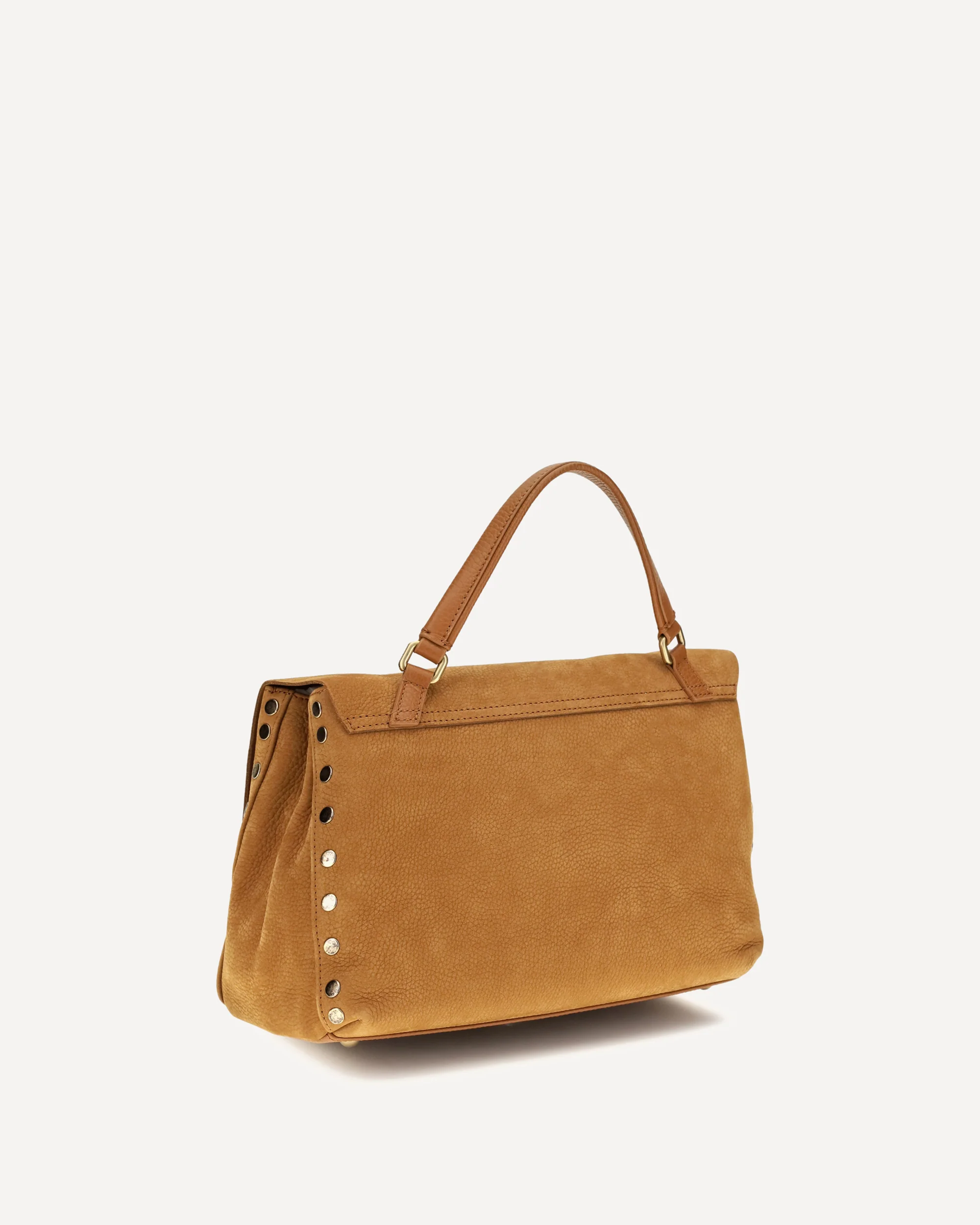 Postina Jones suede Top Handle Bag - BEIGE | Cheap Luxury Handbags Store,