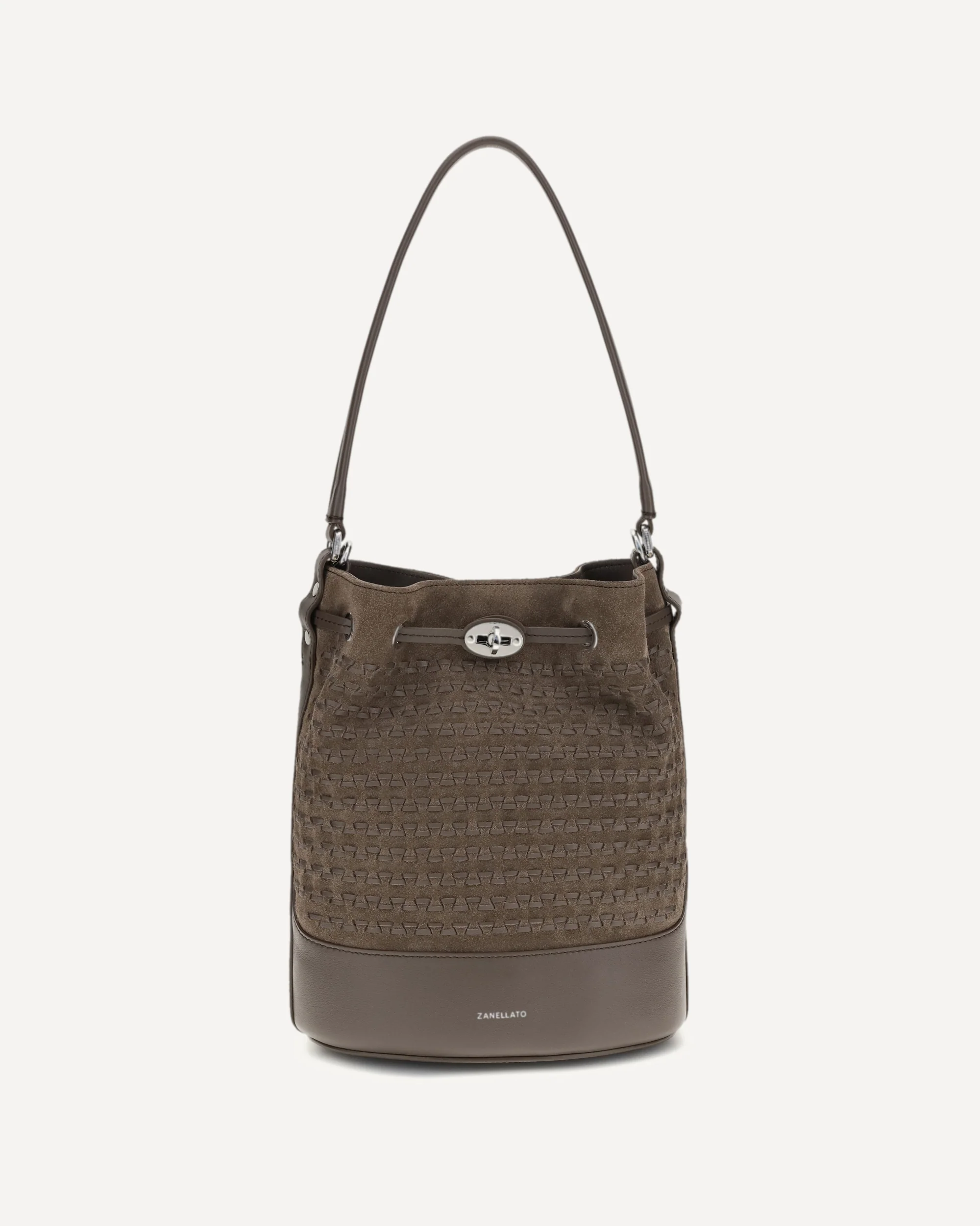 Monda Bucket Bag - BROWN | Cheap Luxury Handbags Store,