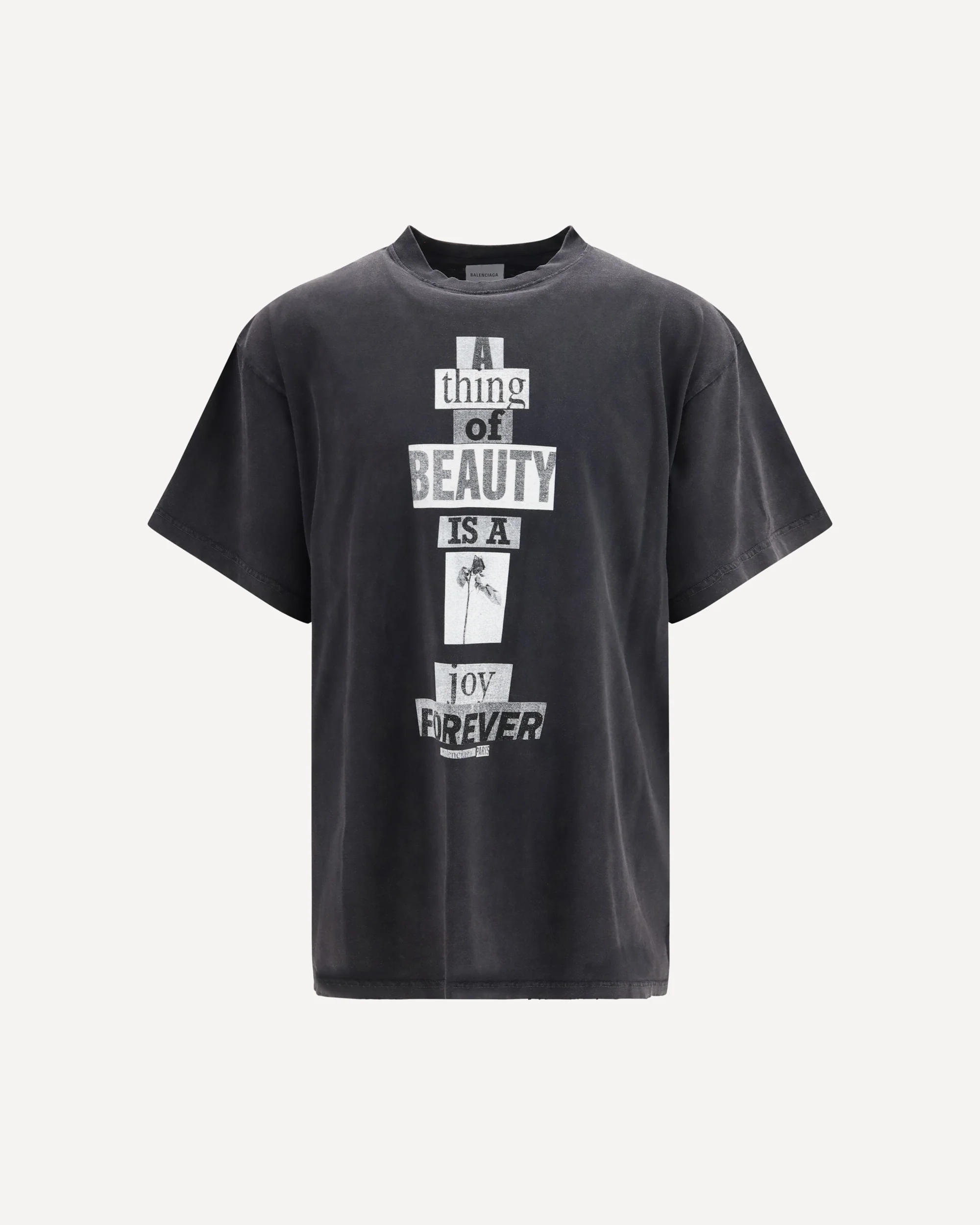 Gradient-print T-shirt - GREY | Cheap Luxury Handbags Store,