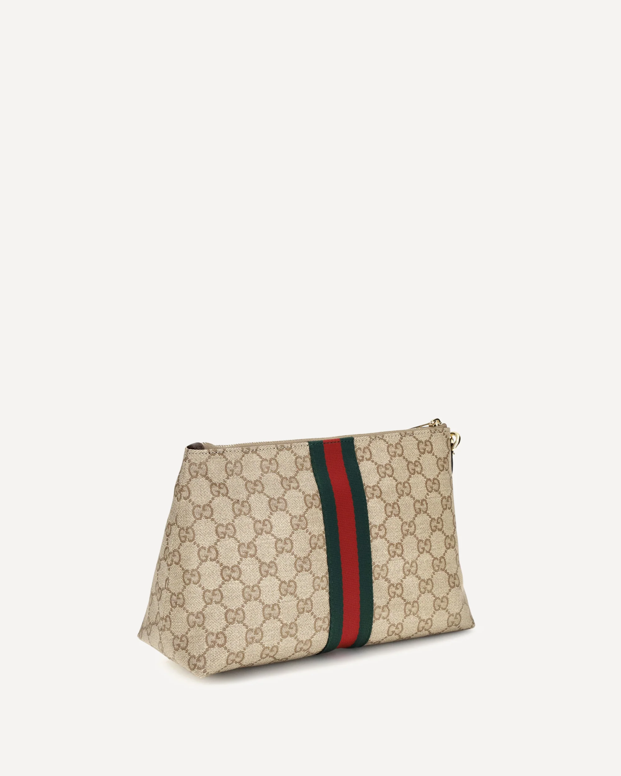 Small GG Web Pouch - BEIGE | Cheap Luxury Handbags Store,